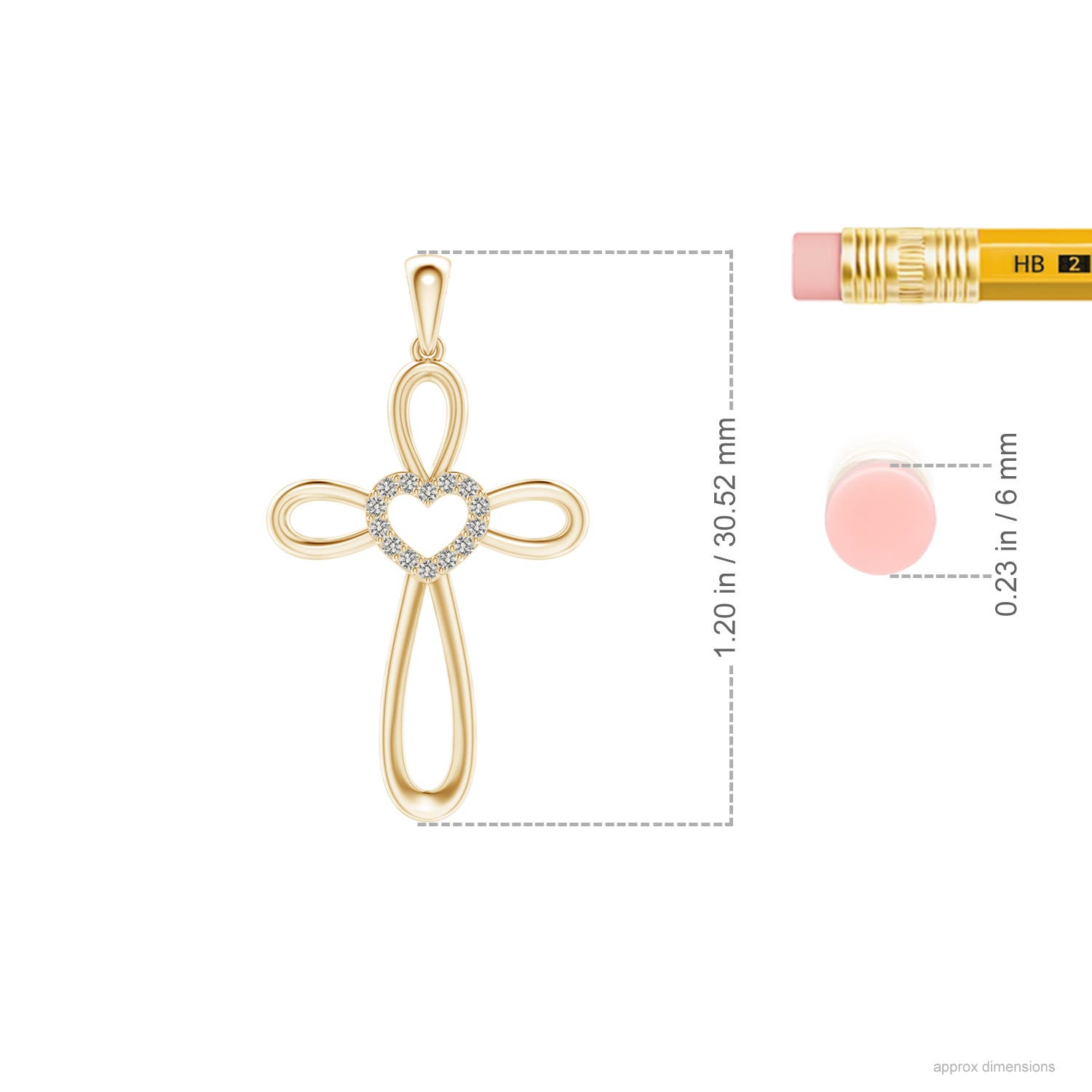 K, I3 / 0.08 CT / 14 KT Yellow Gold