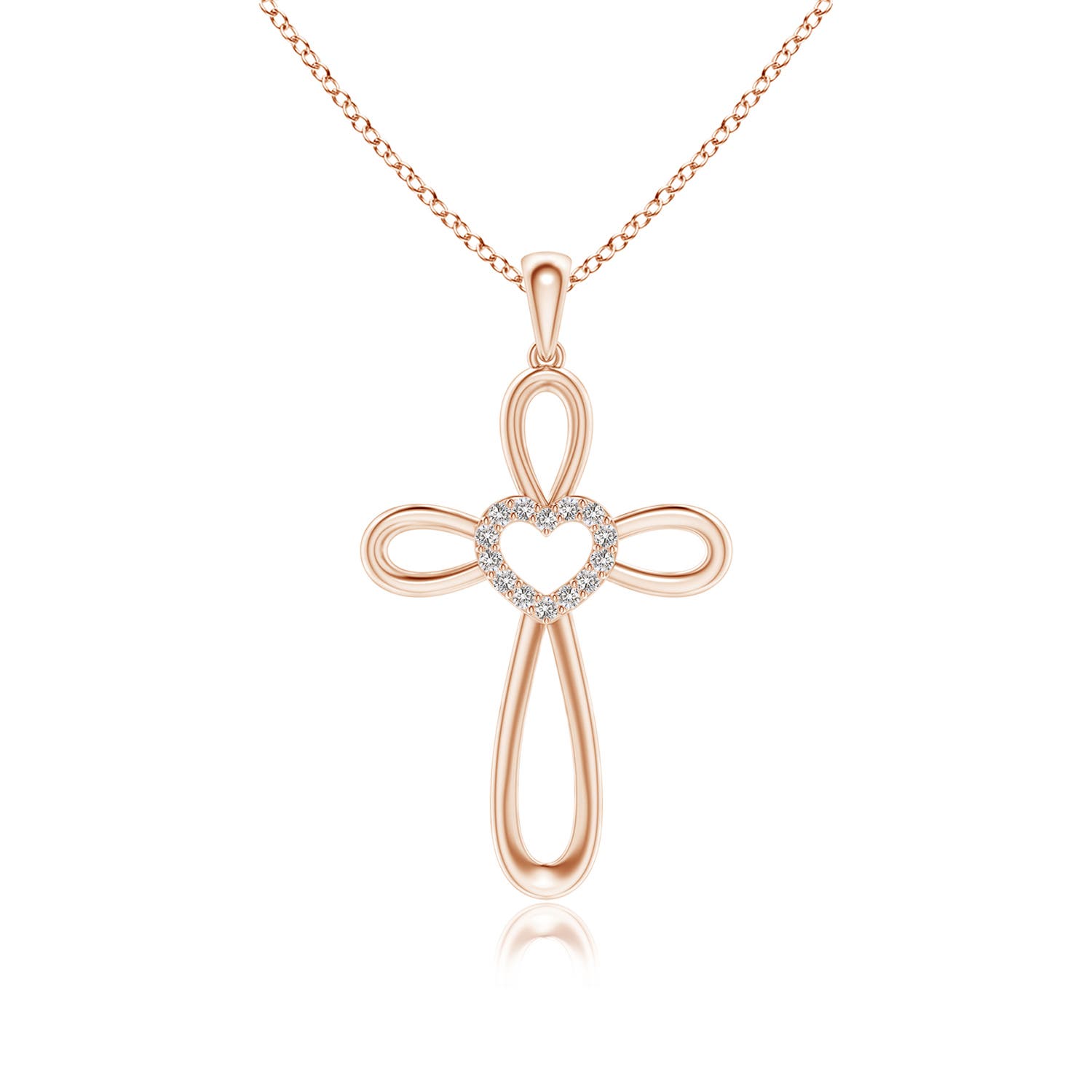 I-J, I1-I2 / 0.13 CT / 14 KT Rose Gold