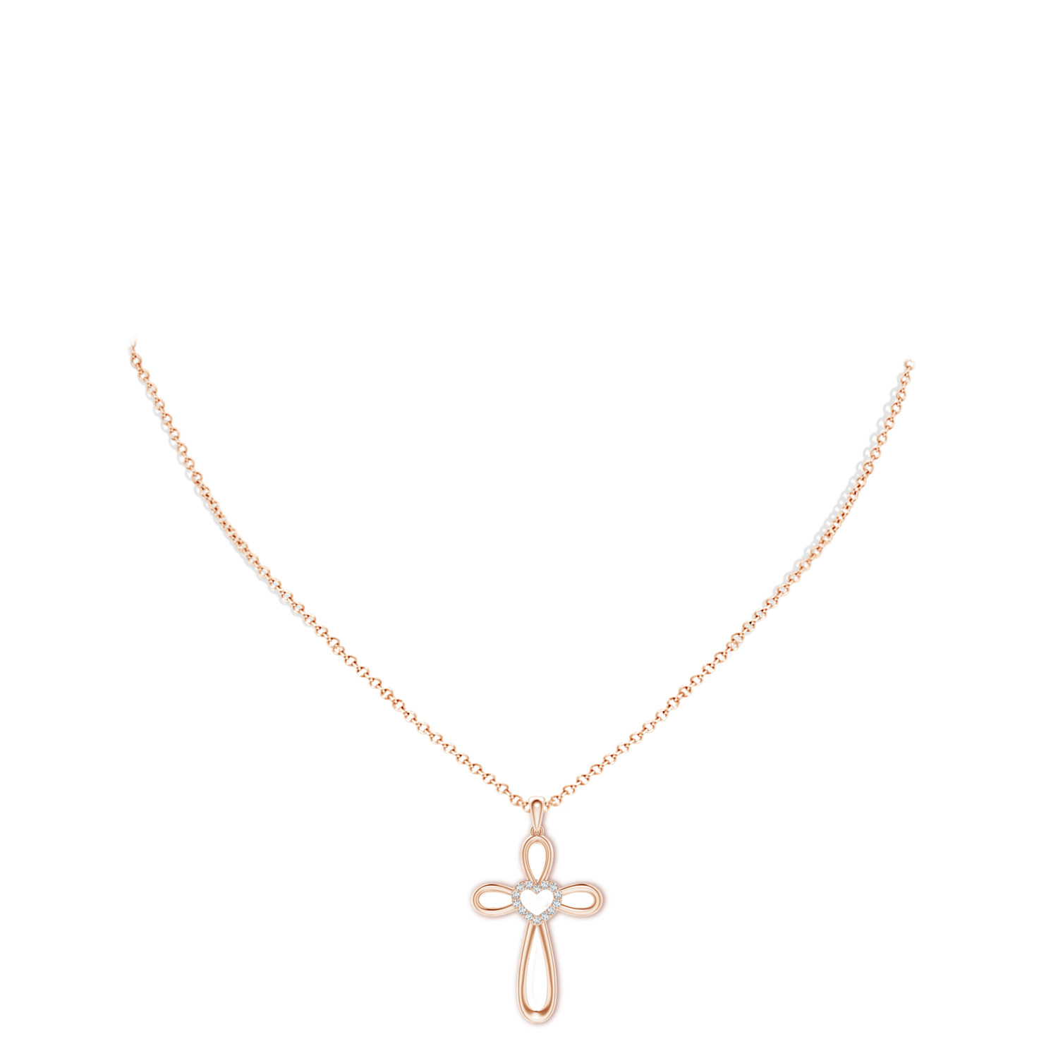 G, VS2 / 0.17 CT / 14 KT Rose Gold