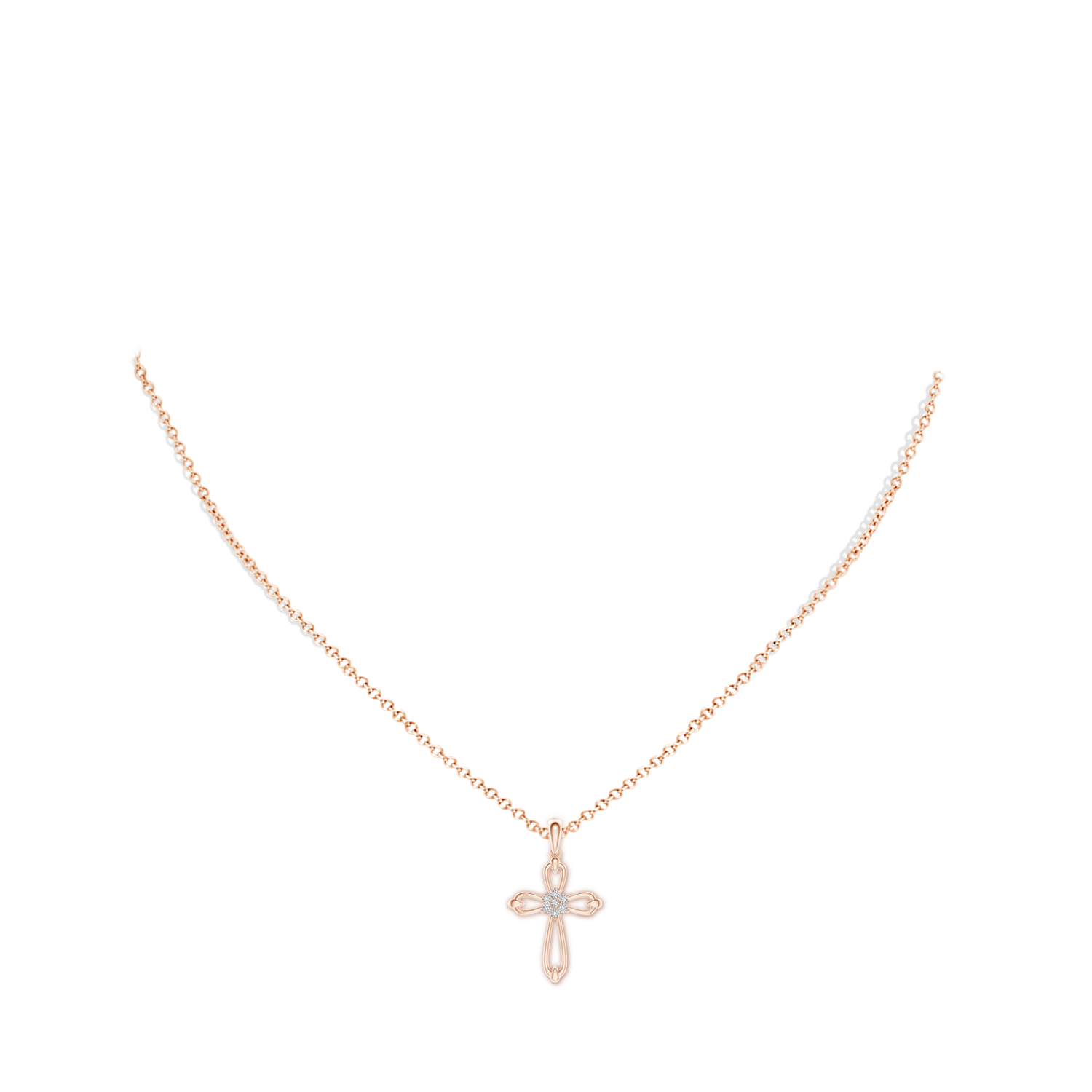 H, SI2 / 0.06 CT / 14 KT Rose Gold