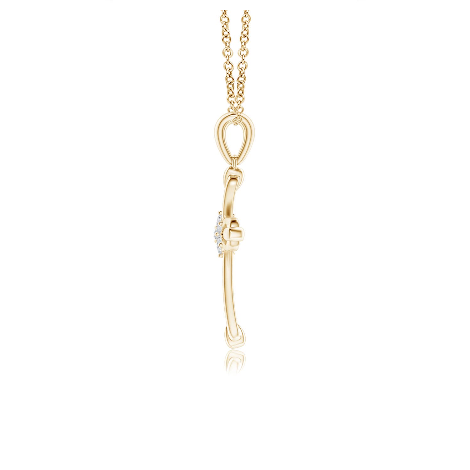 H, SI2 / 0.06 CT / 14 KT Yellow Gold