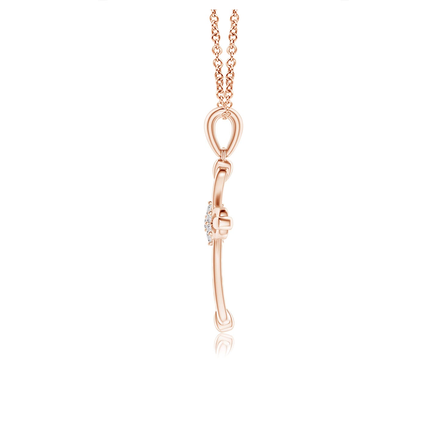 I-J, I1-I2 / 0.06 CT / 14 KT Rose Gold