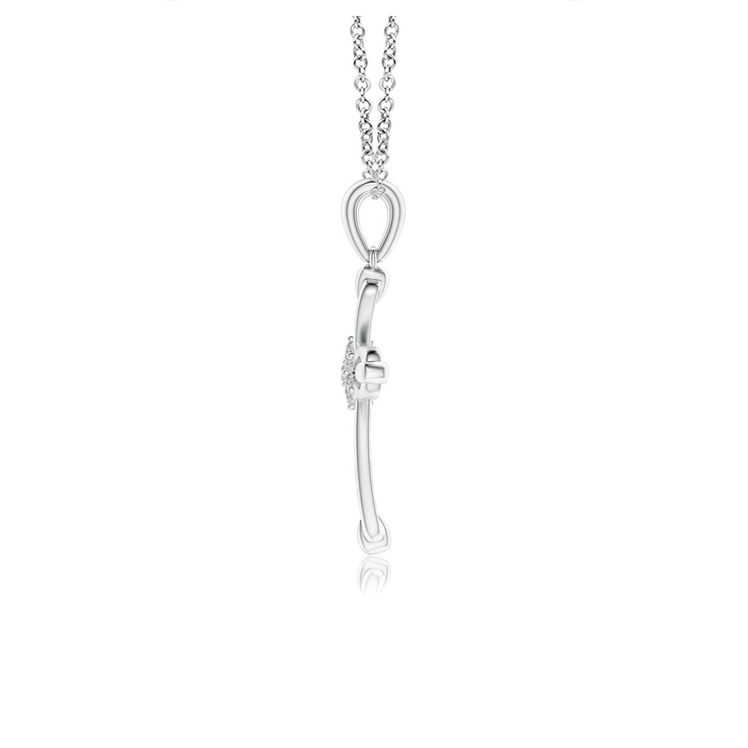 K, I3 / 0.06 CT / 14 KT White Gold