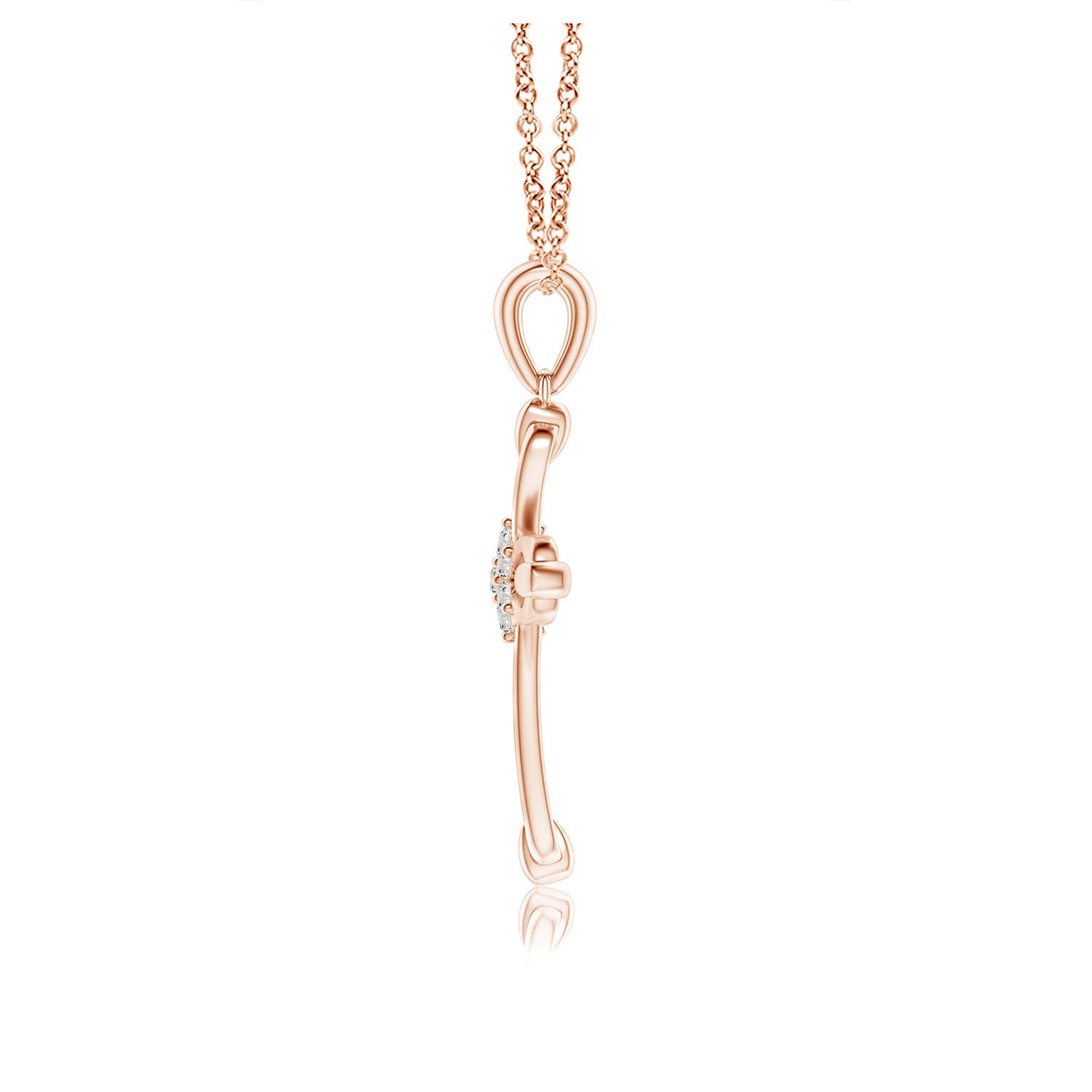 I-J, I1-I2 / 0.09 CT / 14 KT Rose Gold