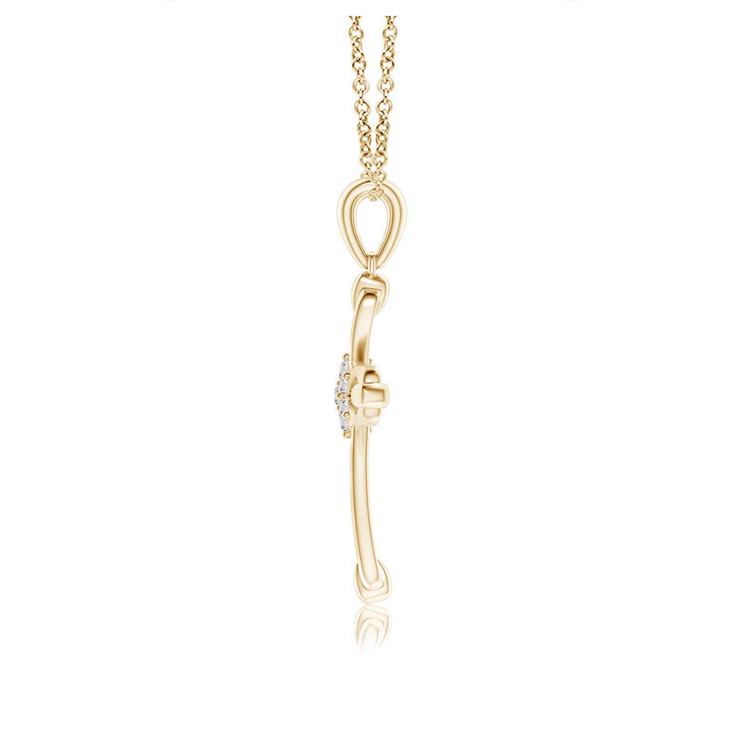 I-J, I1-I2 / 0.09 CT / 14 KT Yellow Gold