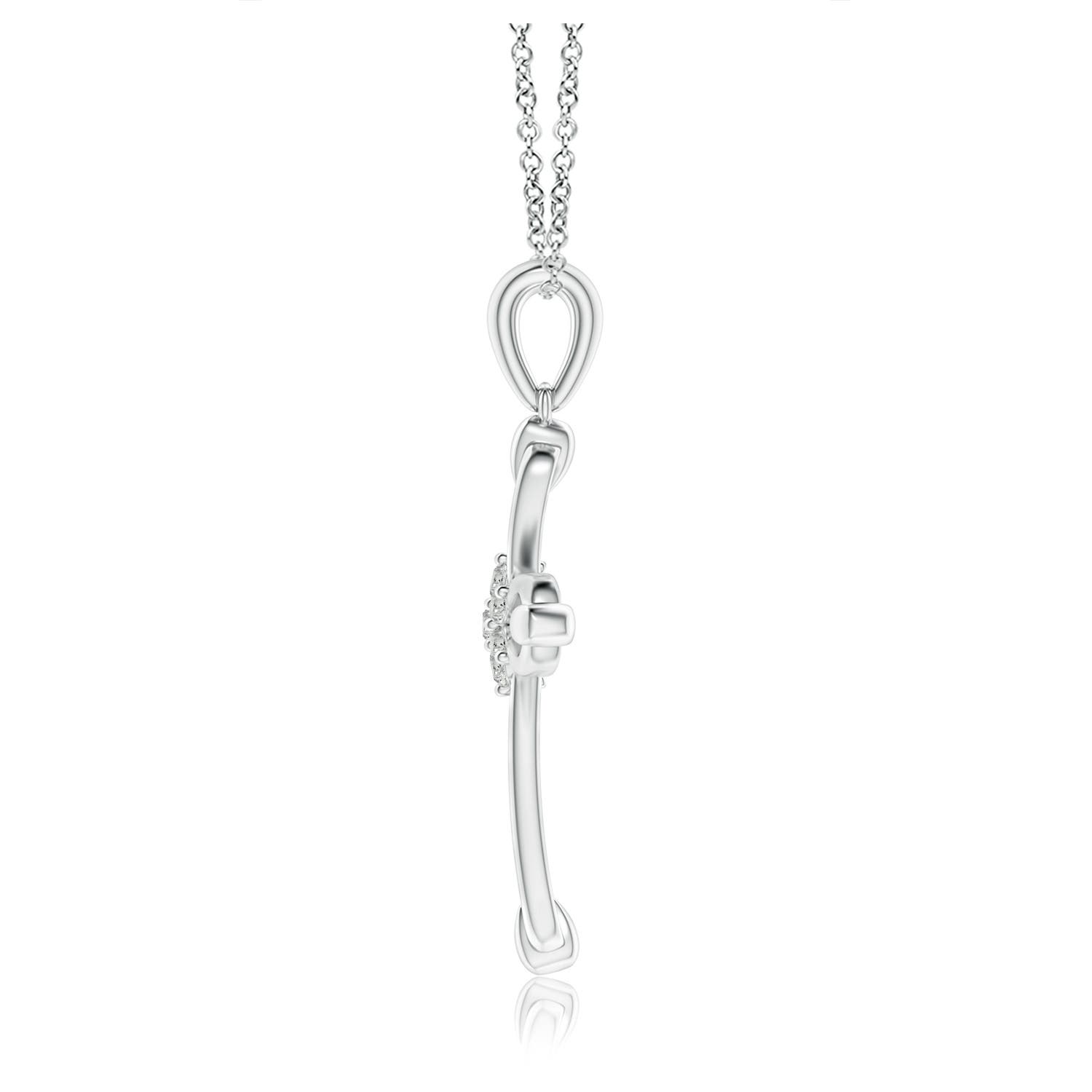 K, I3 / 0.13 CT / 14 KT White Gold