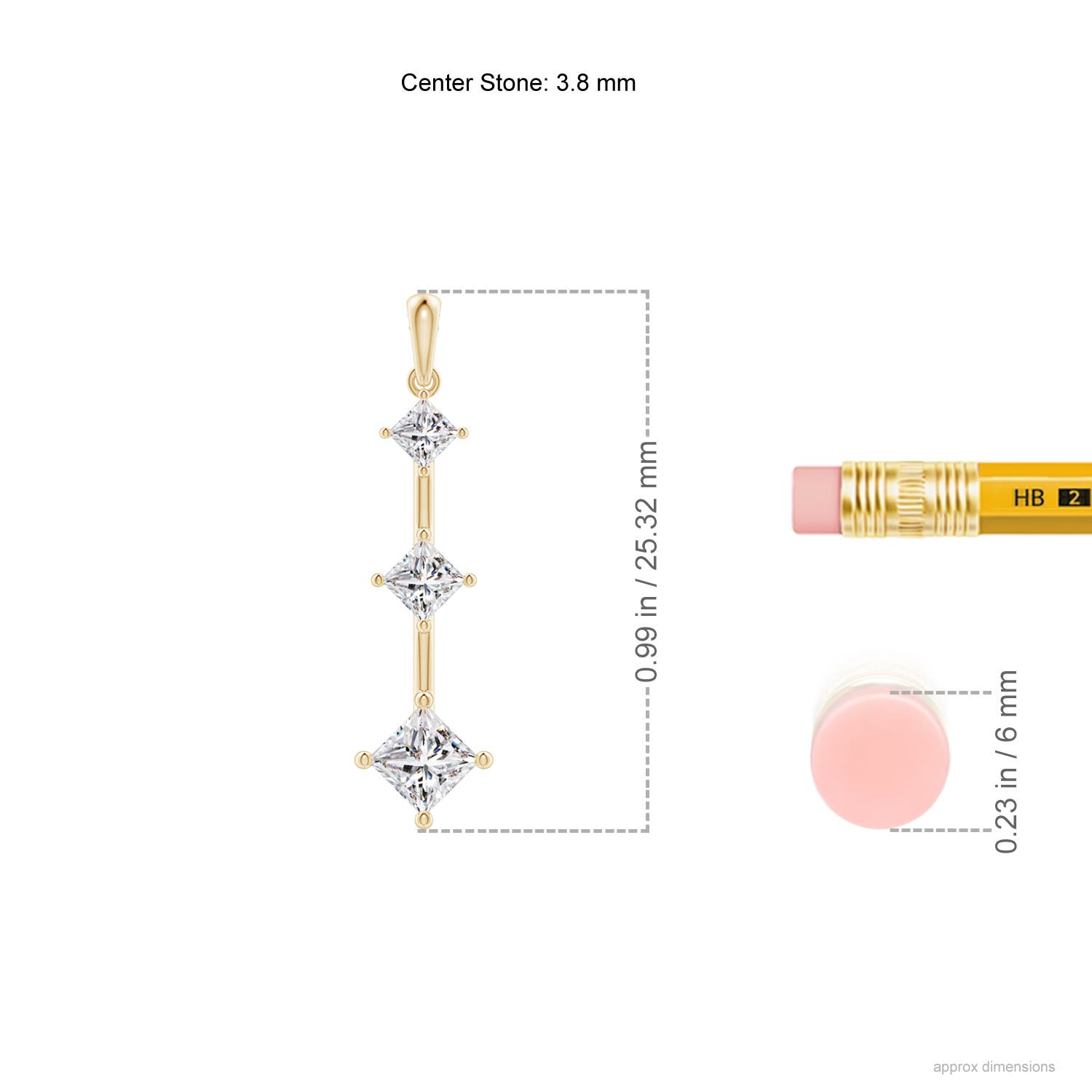 I-J, I1-I2 / 0.5 CT / 14 KT Yellow Gold