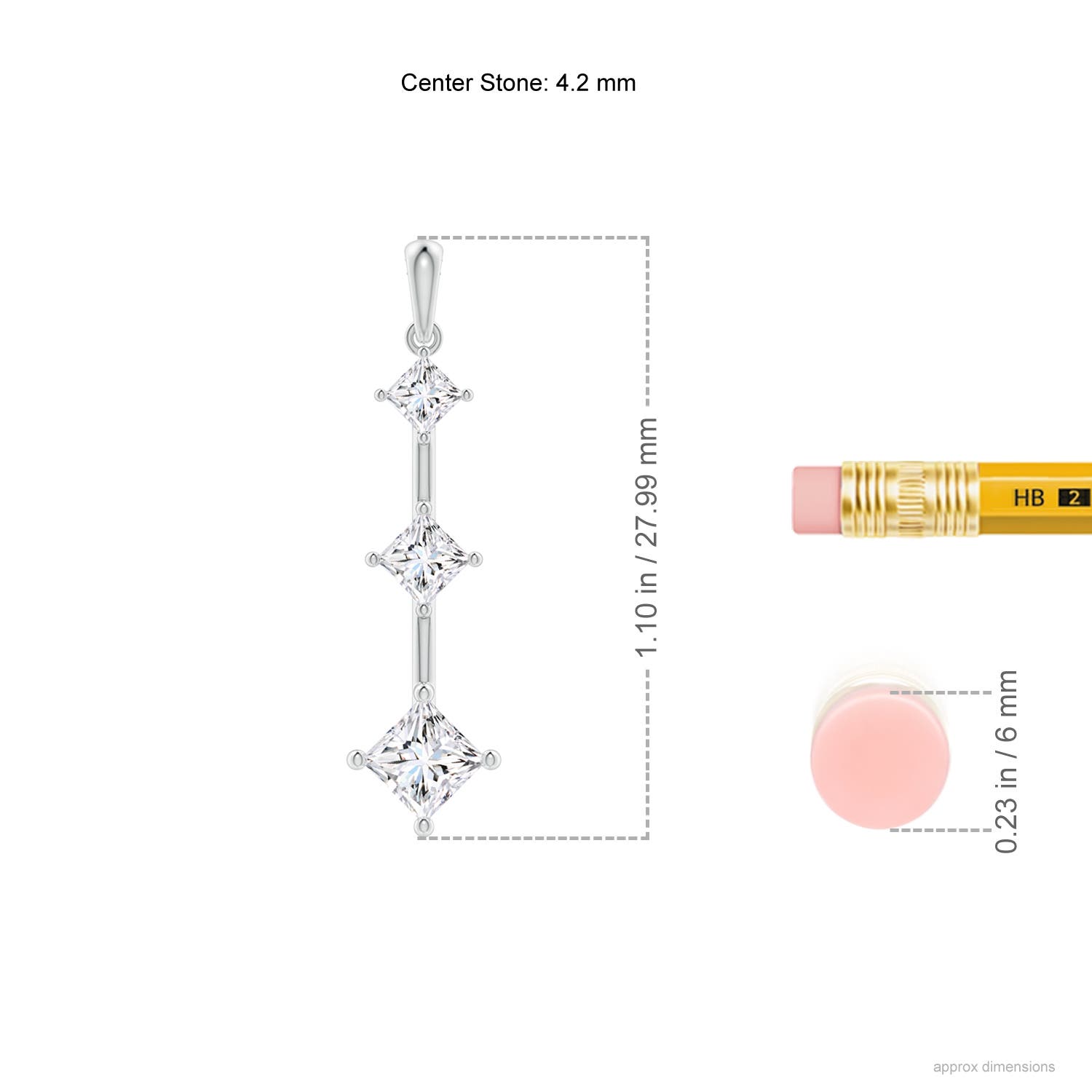 G, VS2 / 0.75 CT / 14 KT White Gold