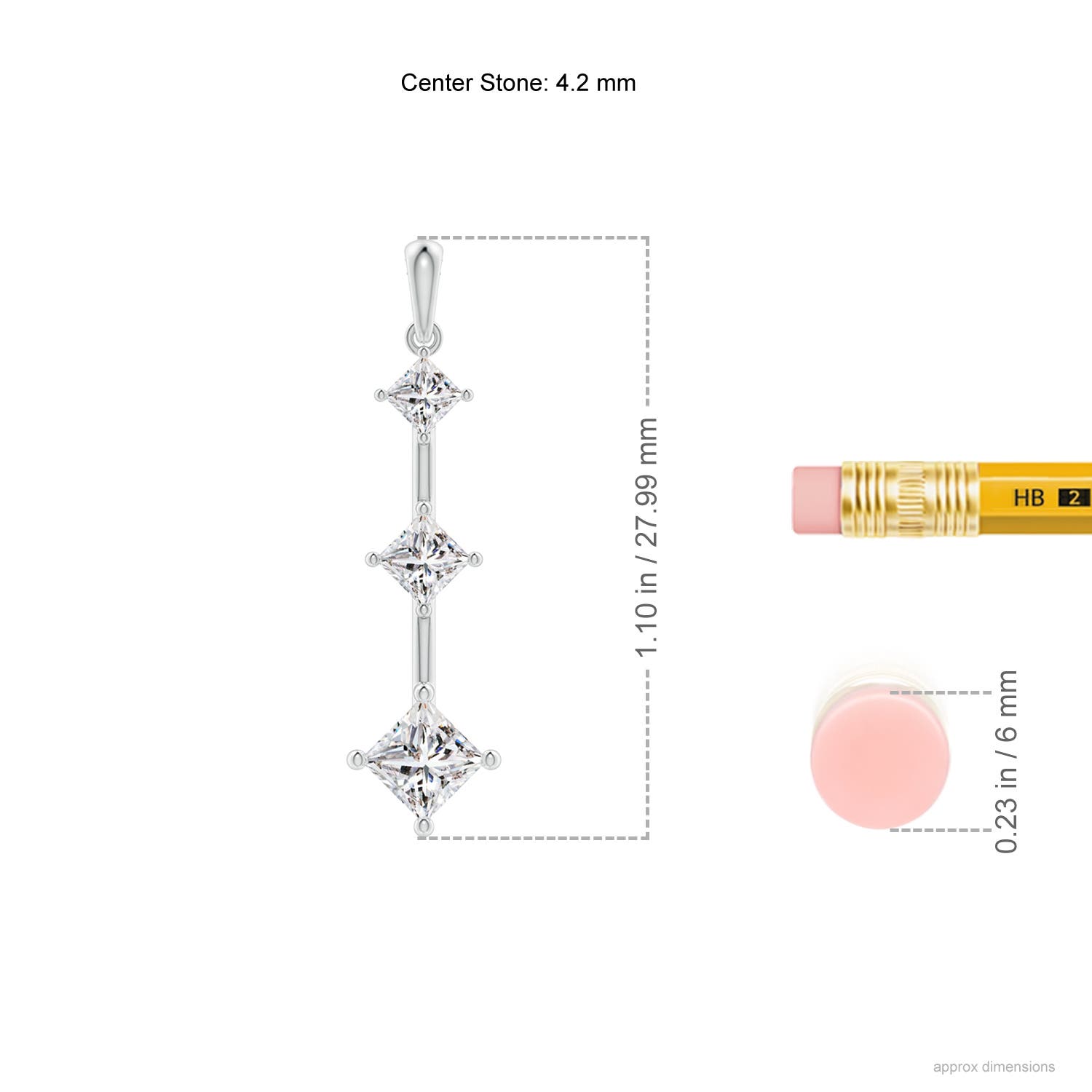 I-J, I1-I2 / 0.75 CT / 14 KT White Gold