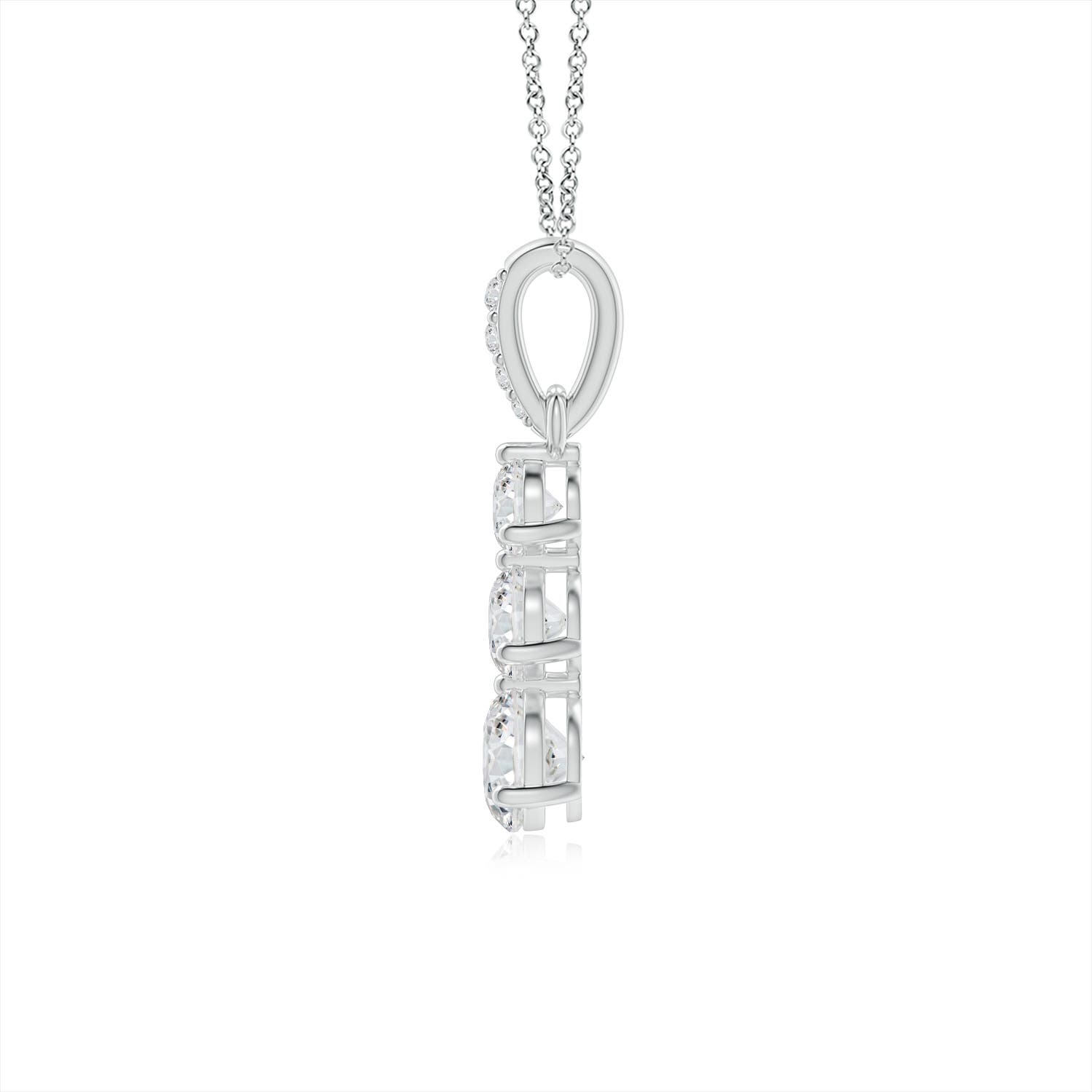 H, SI2 / 0.5 CT / 14 KT White Gold