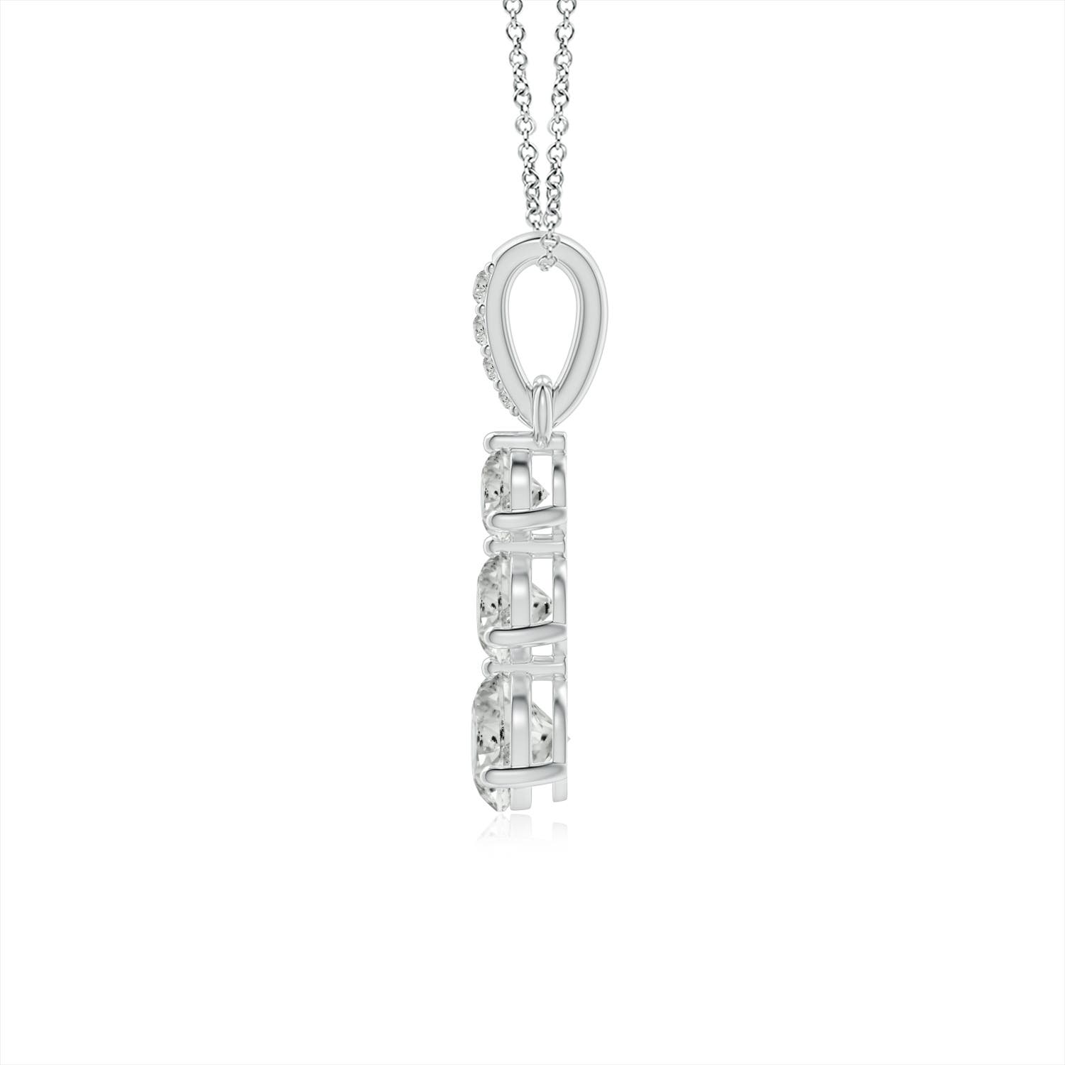 K, I3 / 0.5 CT / 14 KT White Gold