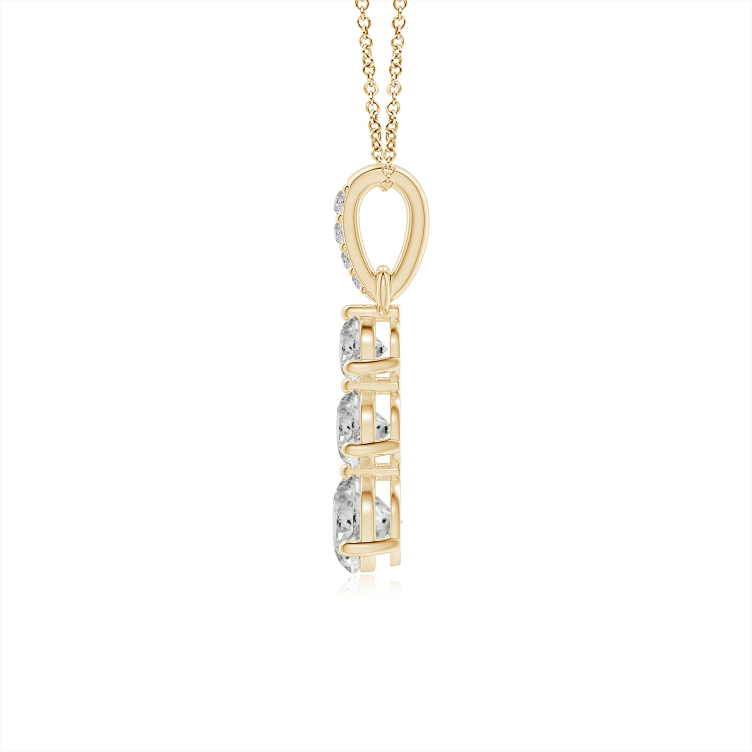 K, I3 / 0.5 CT / 14 KT Yellow Gold