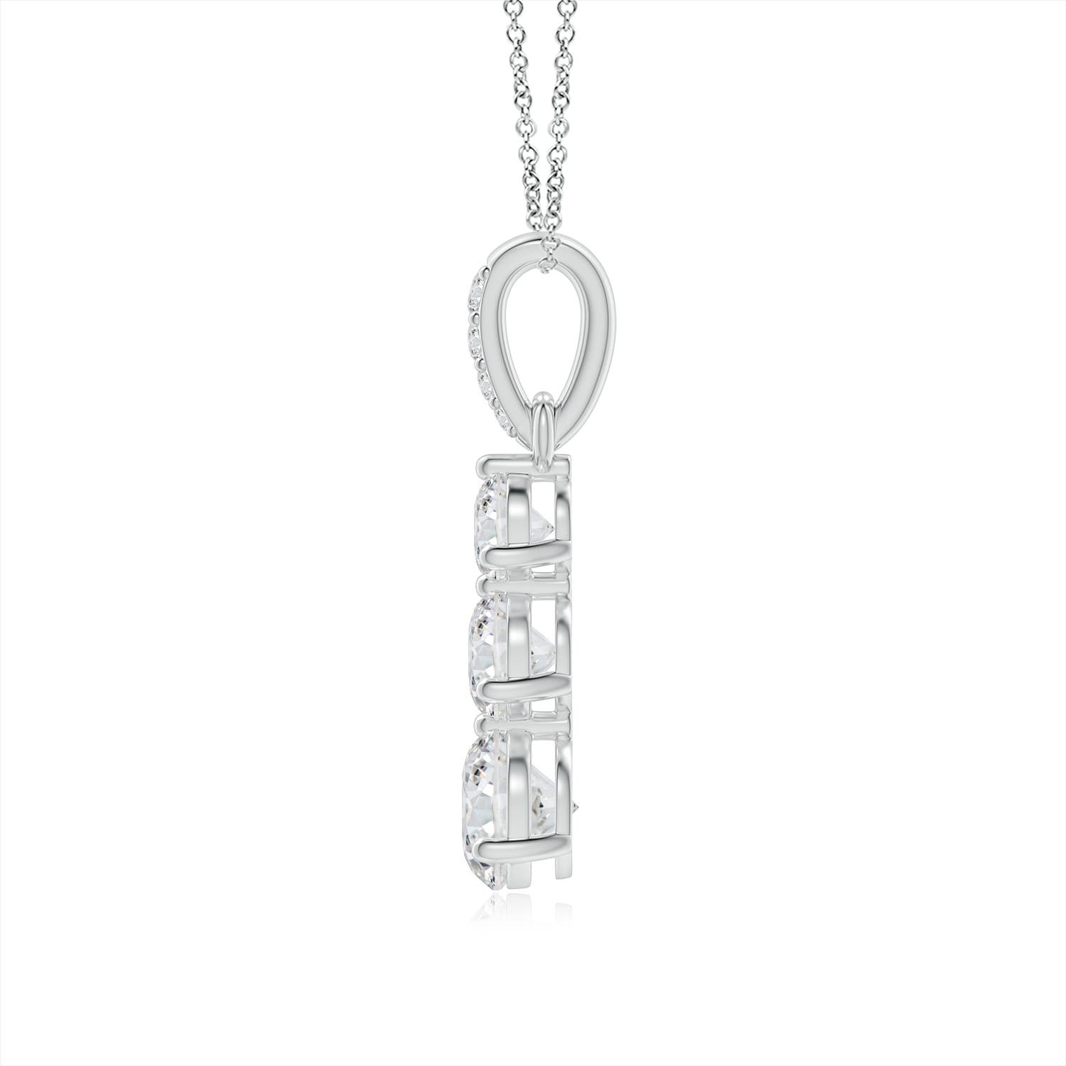 H, SI2 / 0.76 CT / 14 KT White Gold