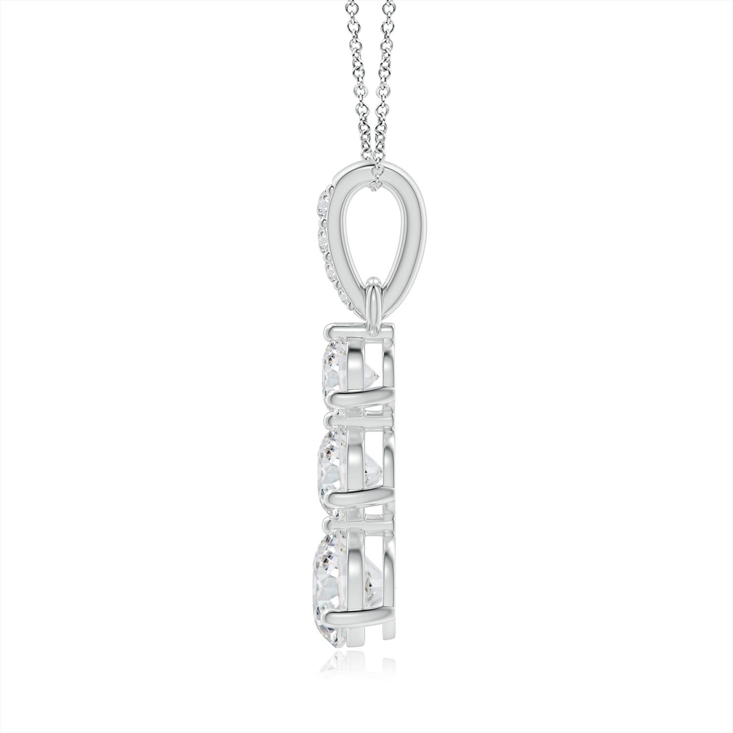 H, SI2 / 1 CT / 14 KT White Gold