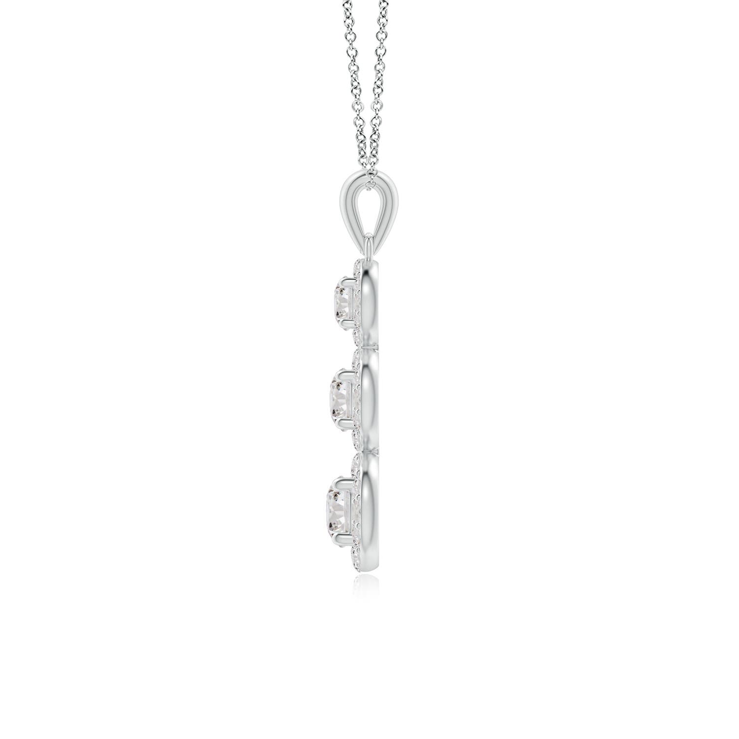 I-J, I1-I2 / 1.01 CT / 14 KT White Gold