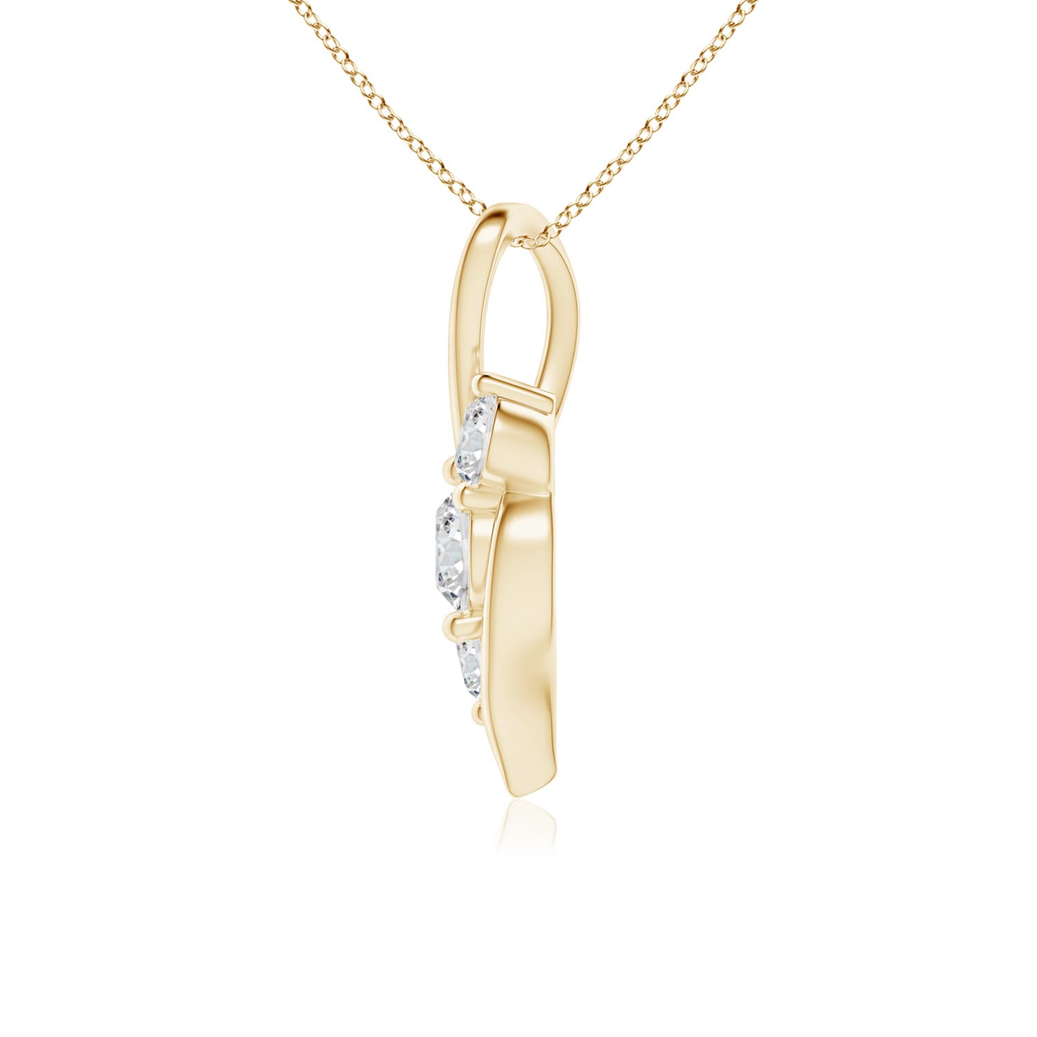 H, SI2 / 1 CT / 14 KT Yellow Gold