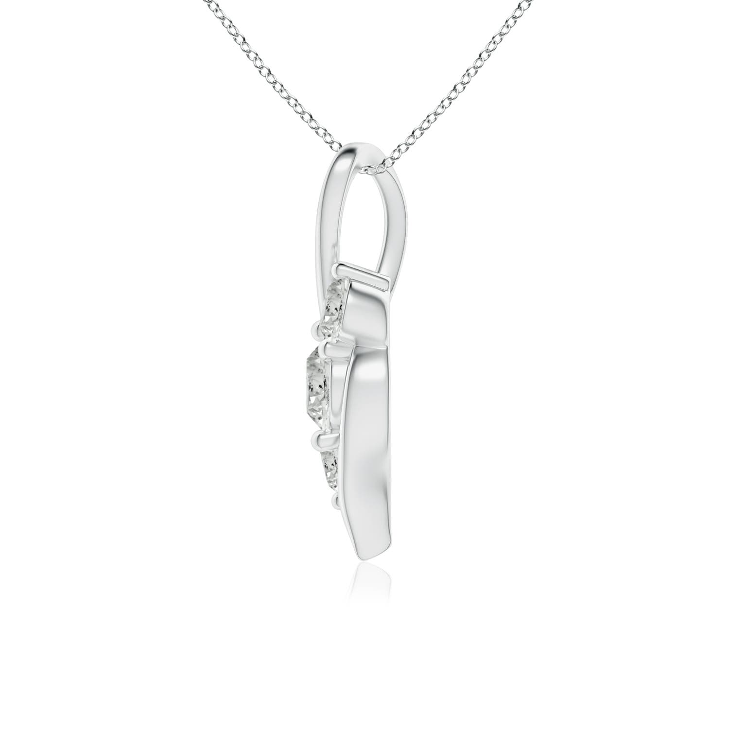 K, I3 / 1 CT / 14 KT White Gold