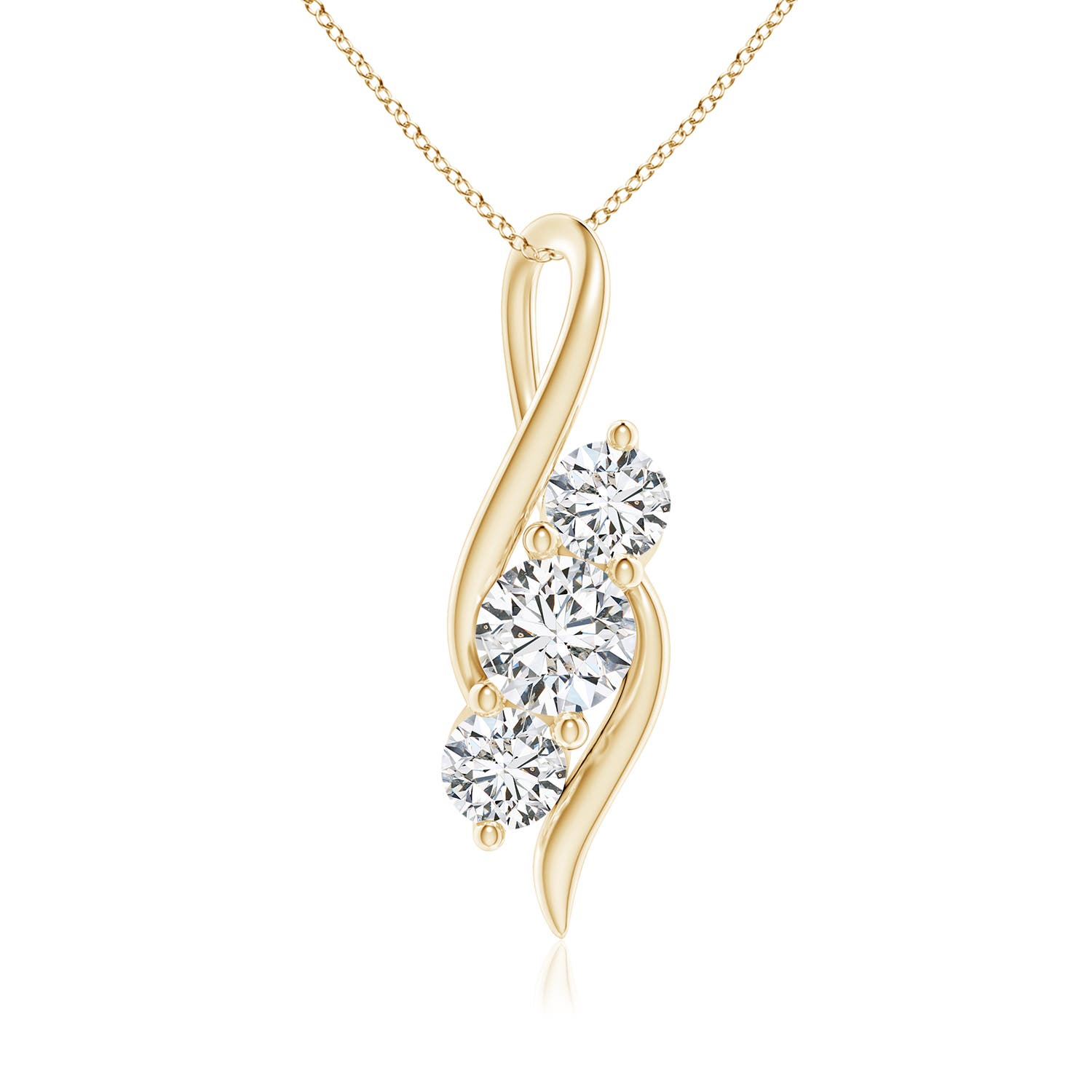 H, SI2 / 1.51 CT / 14 KT Yellow Gold