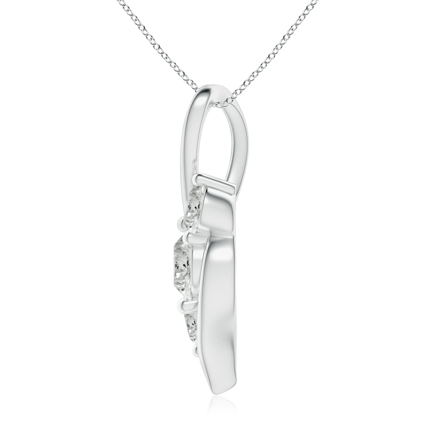 K, I3 / 2 CT / 14 KT White Gold