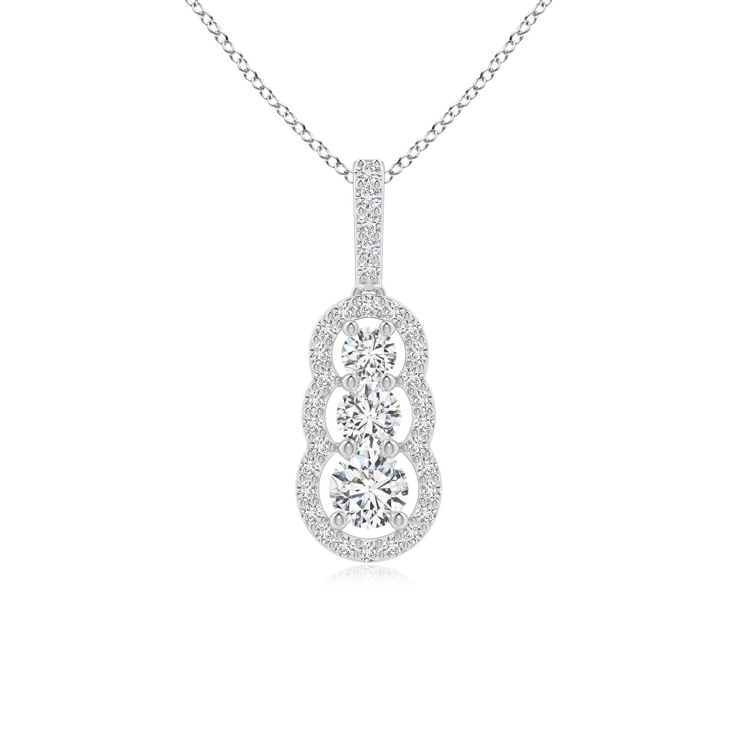 H, SI2 / 0.51 CT / 14 KT White Gold