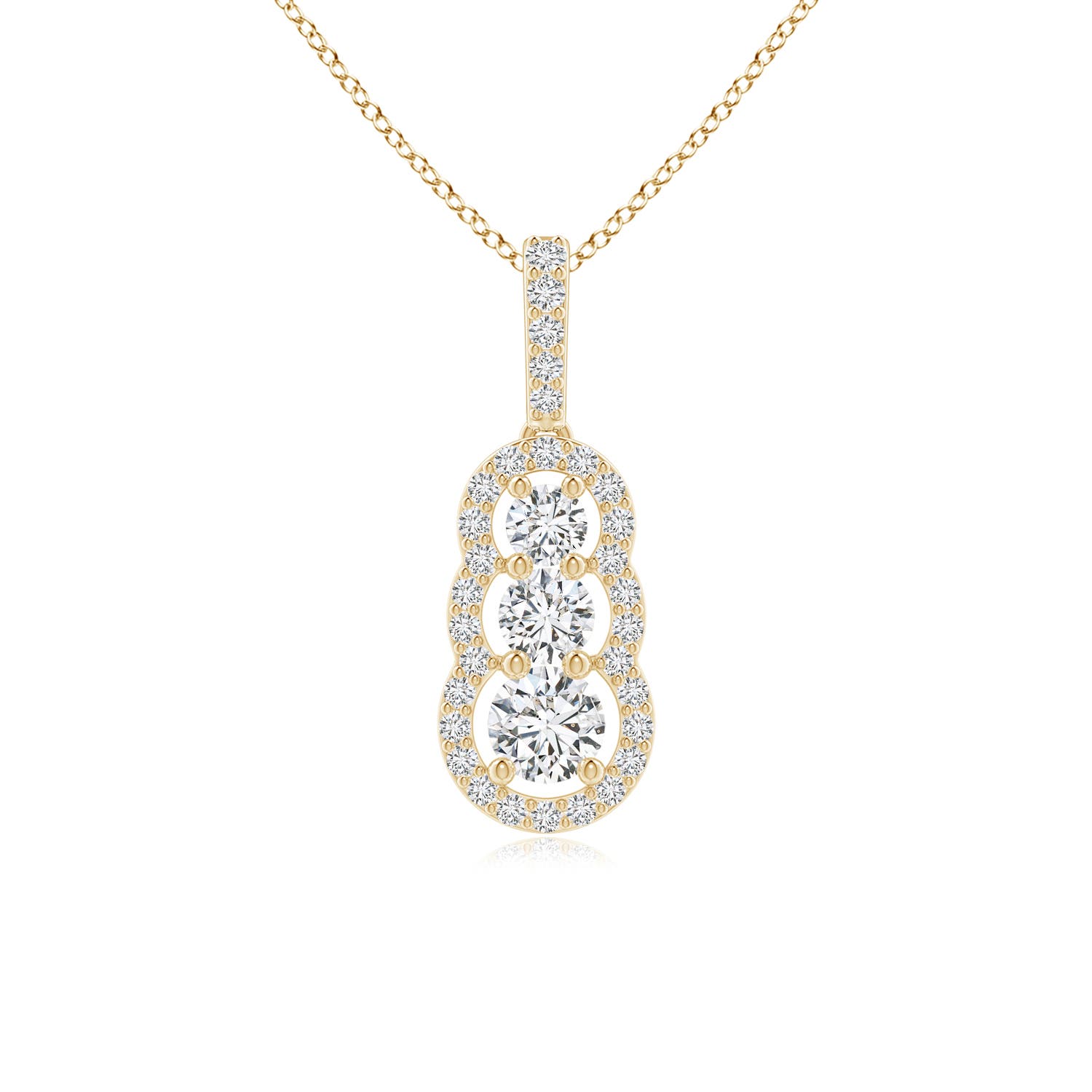 H, SI2 / 0.51 CT / 14 KT Yellow Gold