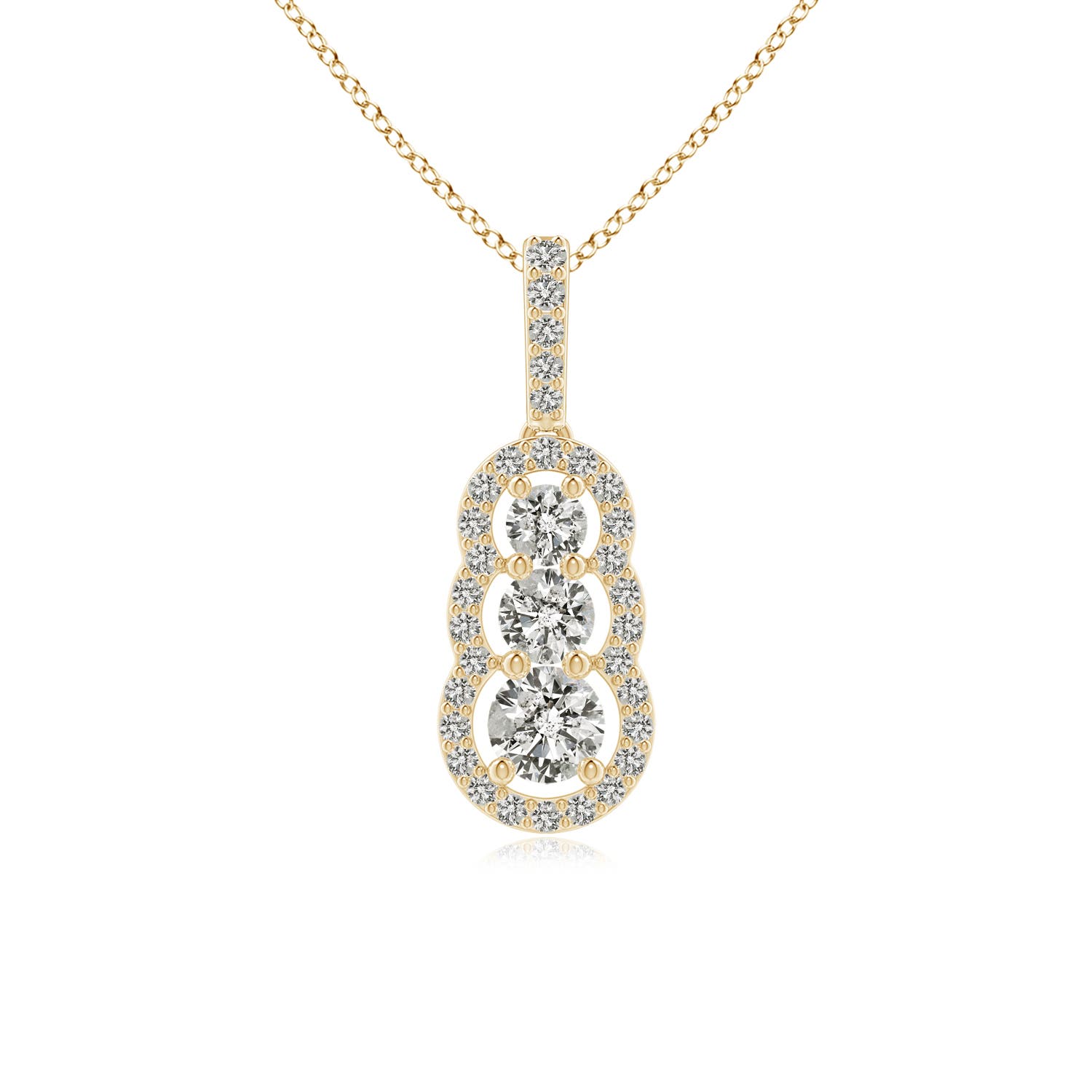 K, I3 / 0.51 CT / 14 KT Yellow Gold