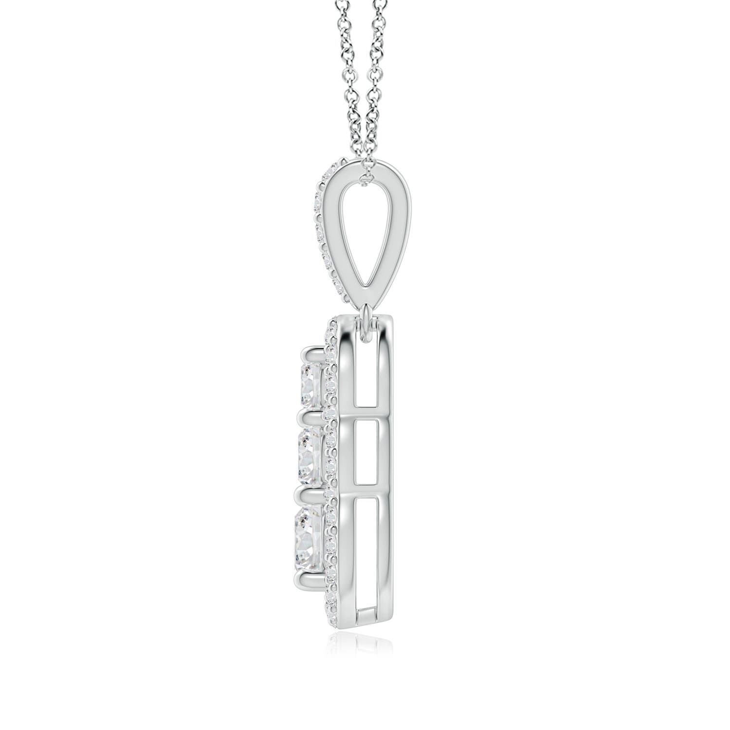 H, SI2 / 0.81 CT / 14 KT White Gold