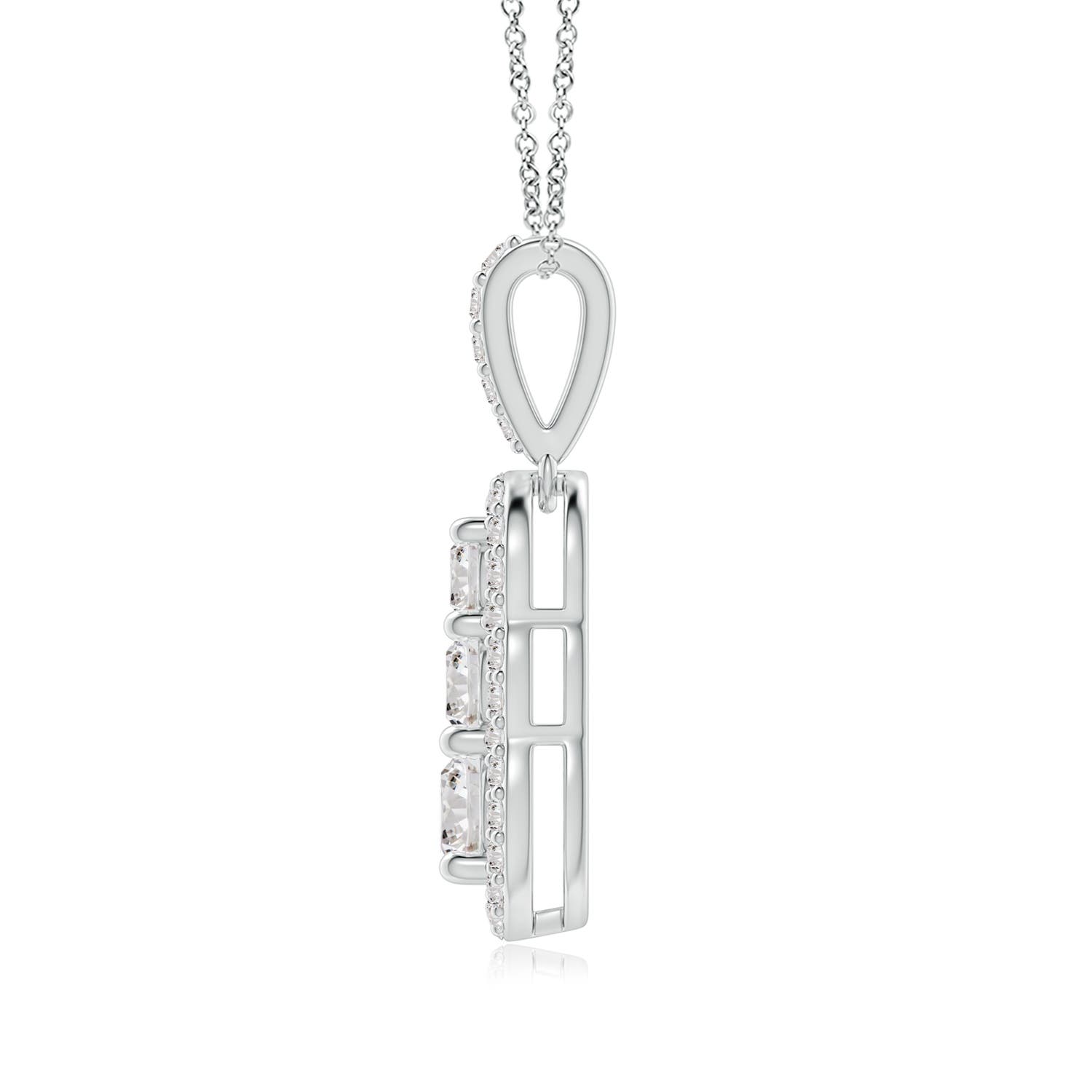 I-J, I1-I2 / 0.81 CT / 14 KT White Gold