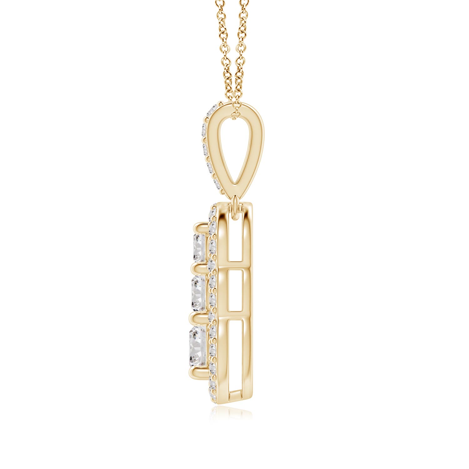 I-J, I1-I2 / 0.81 CT / 14 KT Yellow Gold