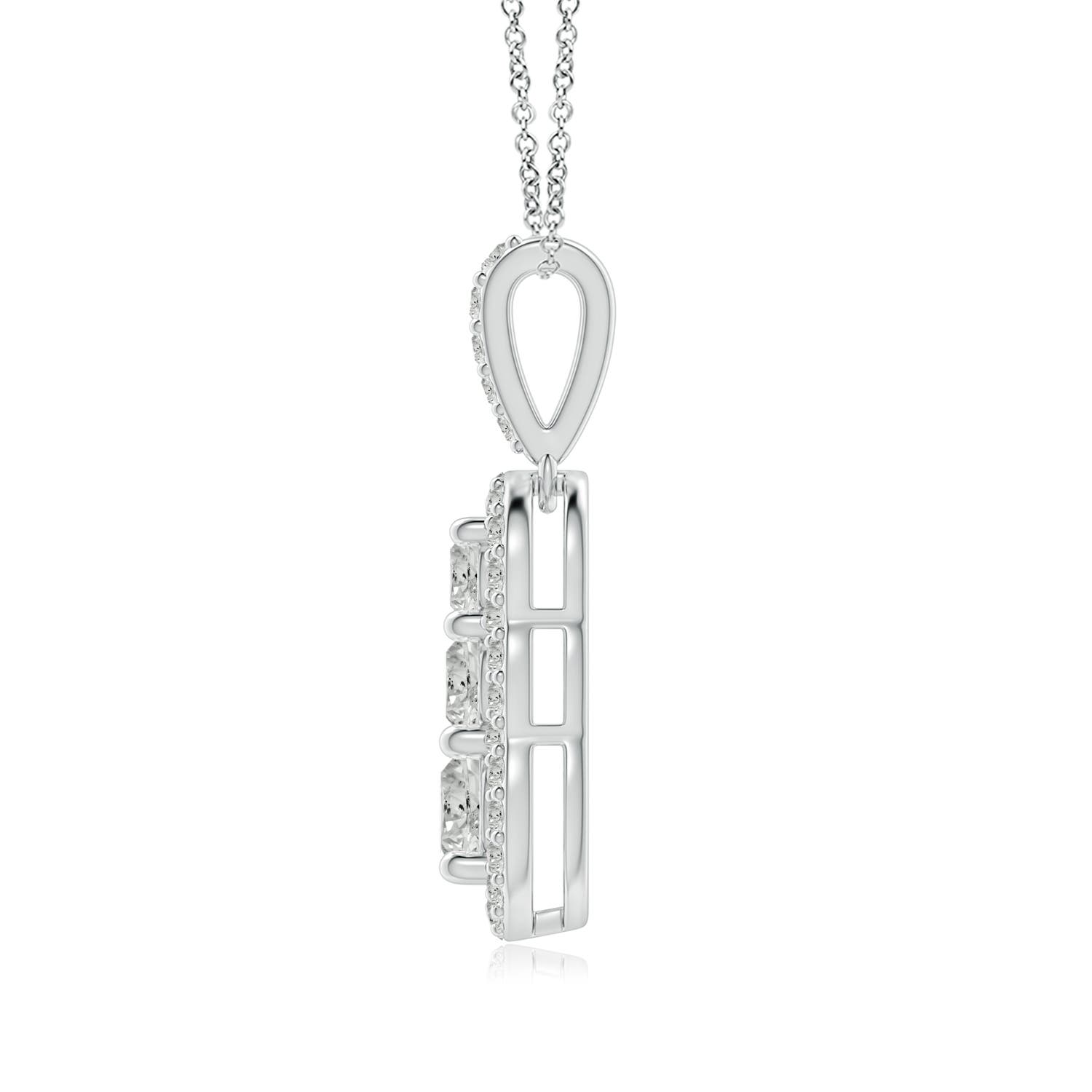 K, I3 / 0.81 CT / 14 KT White Gold