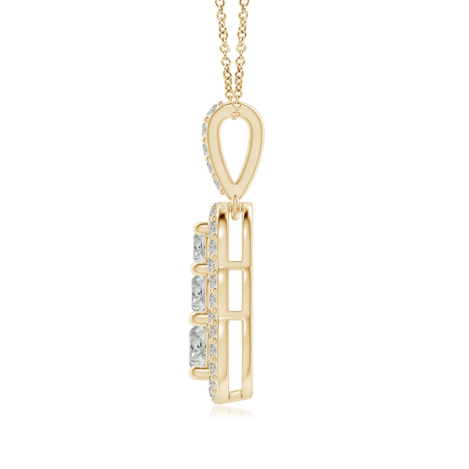 K, I3 / 0.81 CT / 14 KT Yellow Gold