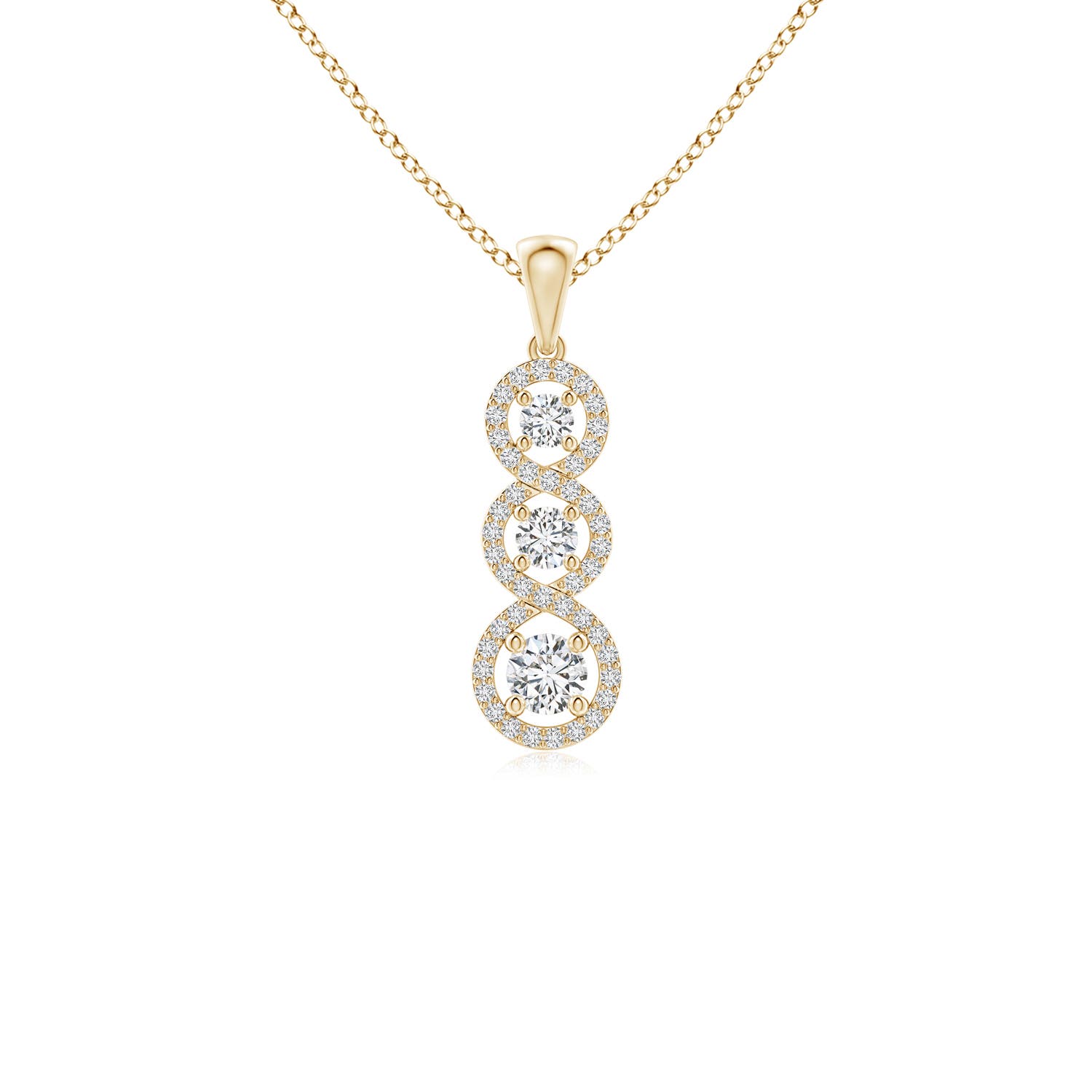 H, SI2 / 0.5 CT / 14 KT Yellow Gold