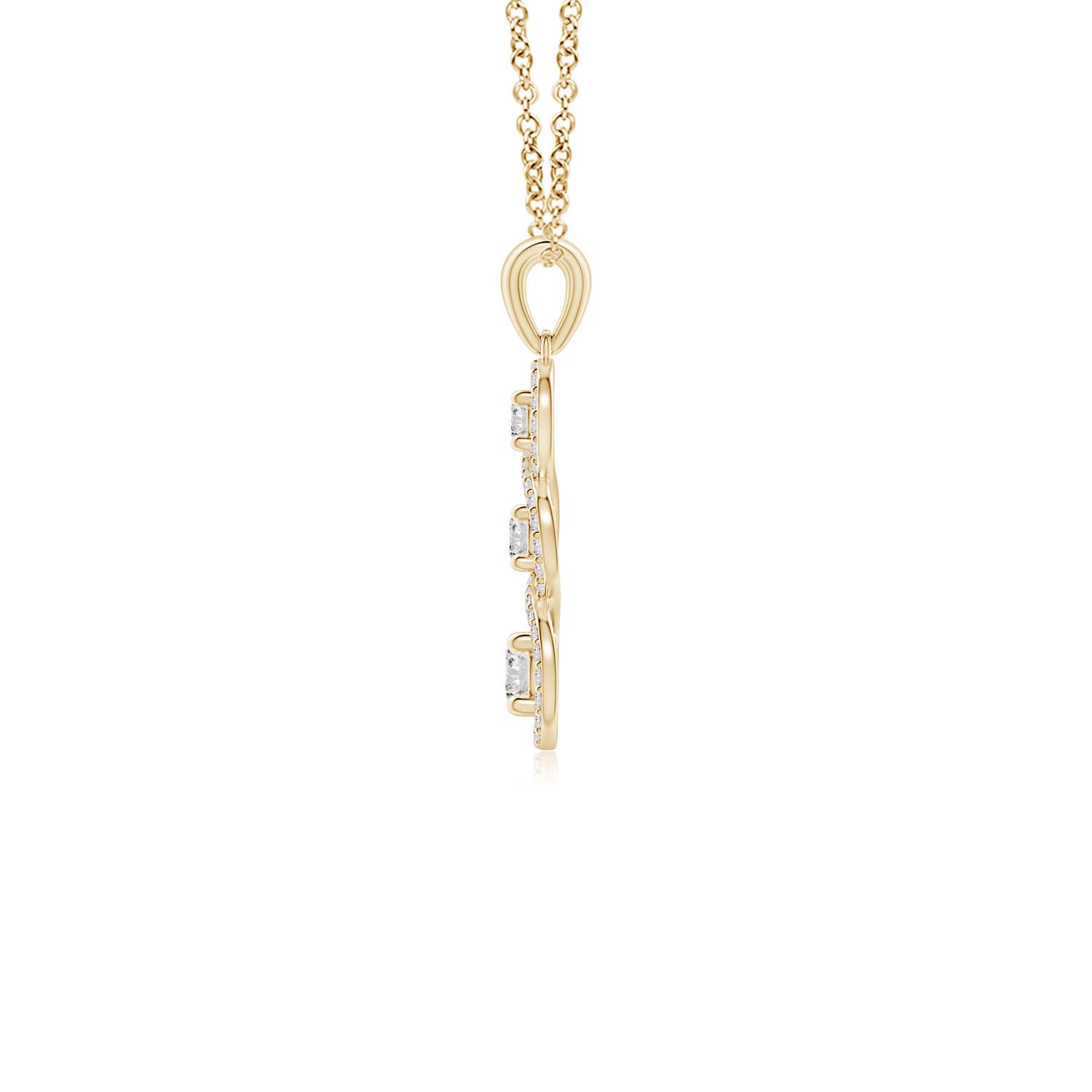 I-J, I1-I2 / 0.5 CT / 14 KT Yellow Gold