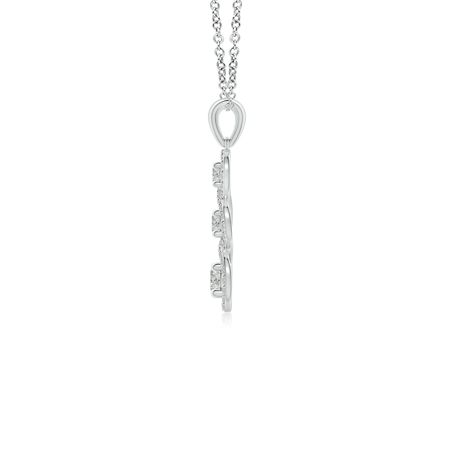 K, I3 / 0.5 CT / 14 KT White Gold