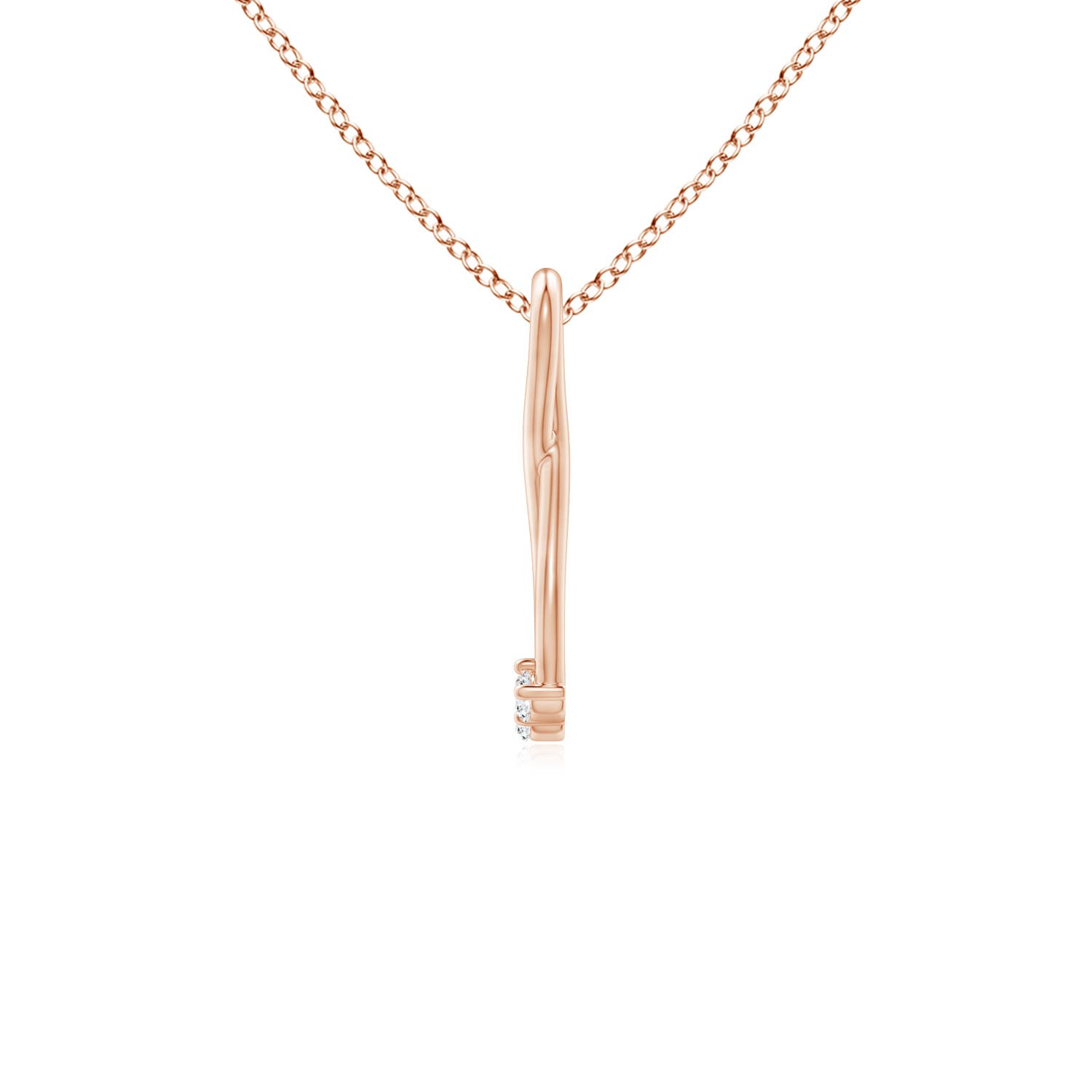 G, VS2 / 0.17 CT / 14 KT Rose Gold