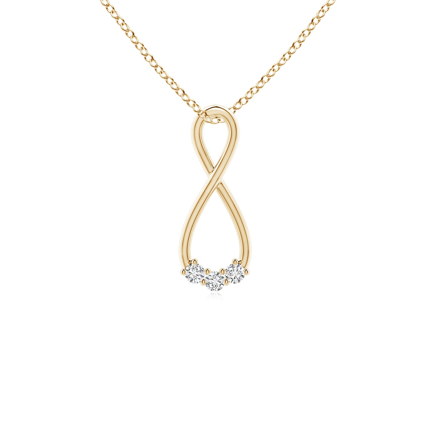 H, SI2 / 0.17 CT / 14 KT Yellow Gold