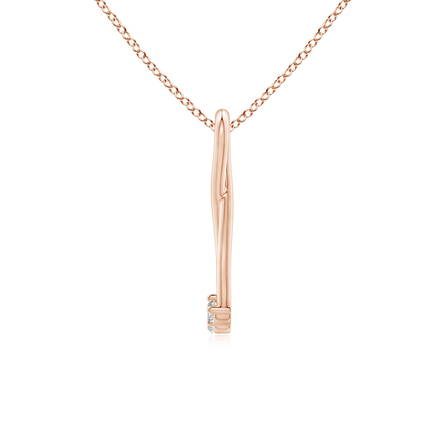 K, I3 / 0.26 CT / 14 KT Rose Gold