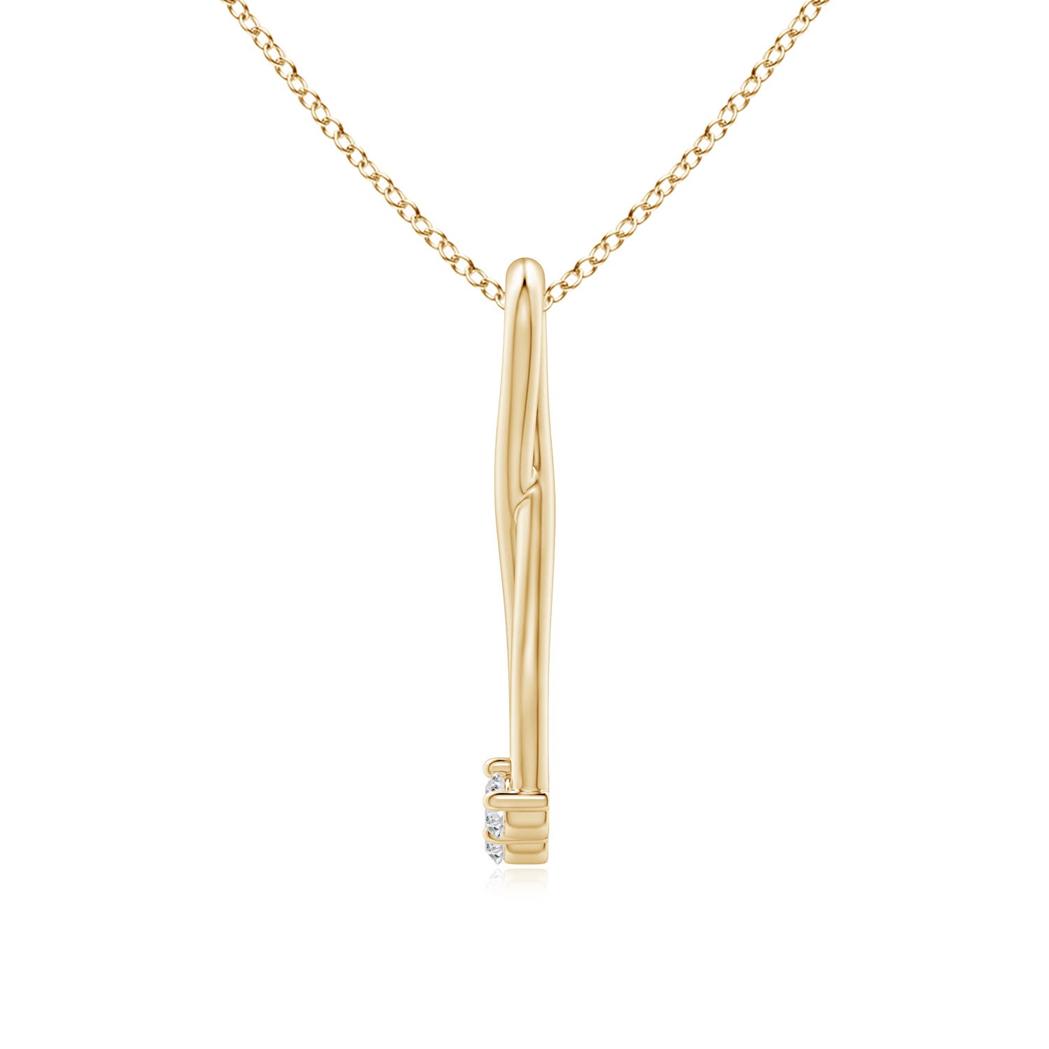 H, SI2 / 0.38 CT / 14 KT Yellow Gold