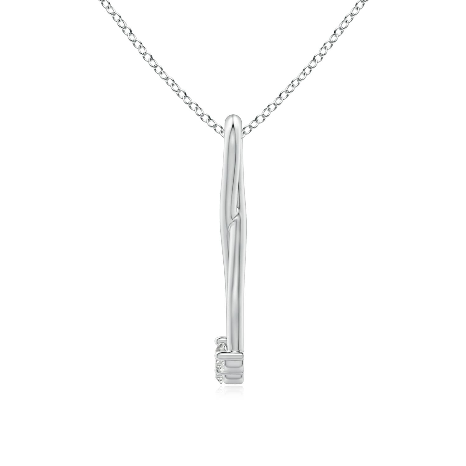 K, I3 / 0.38 CT / 14 KT White Gold