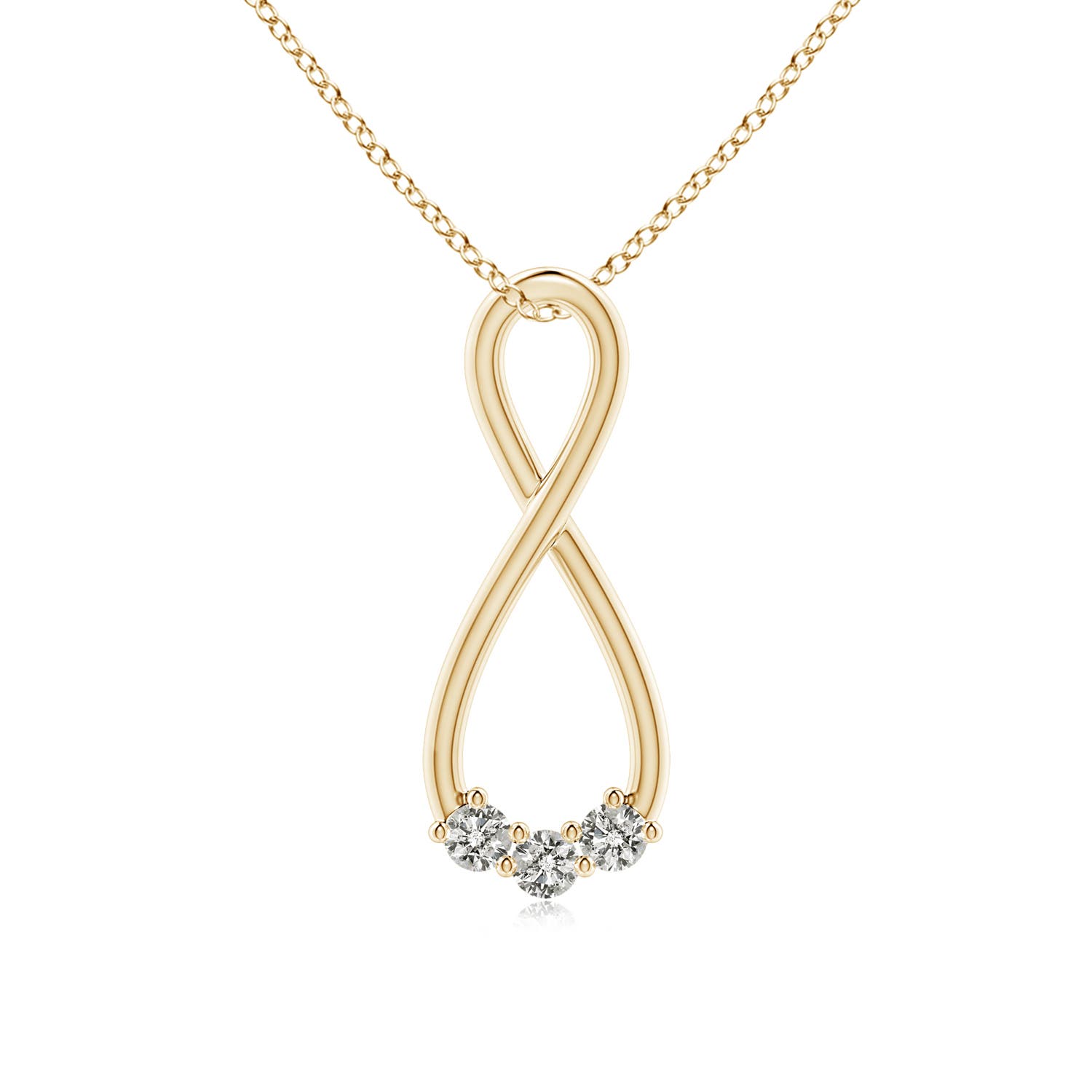 K, I3 / 0.38 CT / 14 KT Yellow Gold