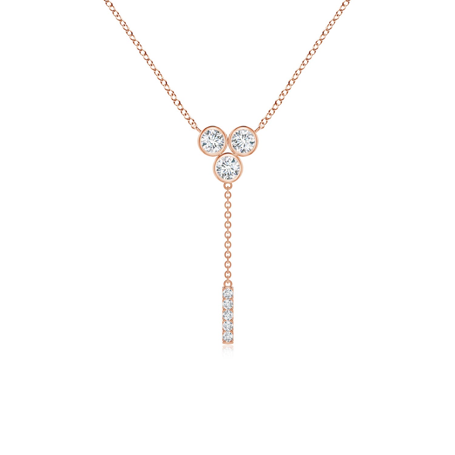 G, VS2 / 0.51 CT / 14 KT Rose Gold