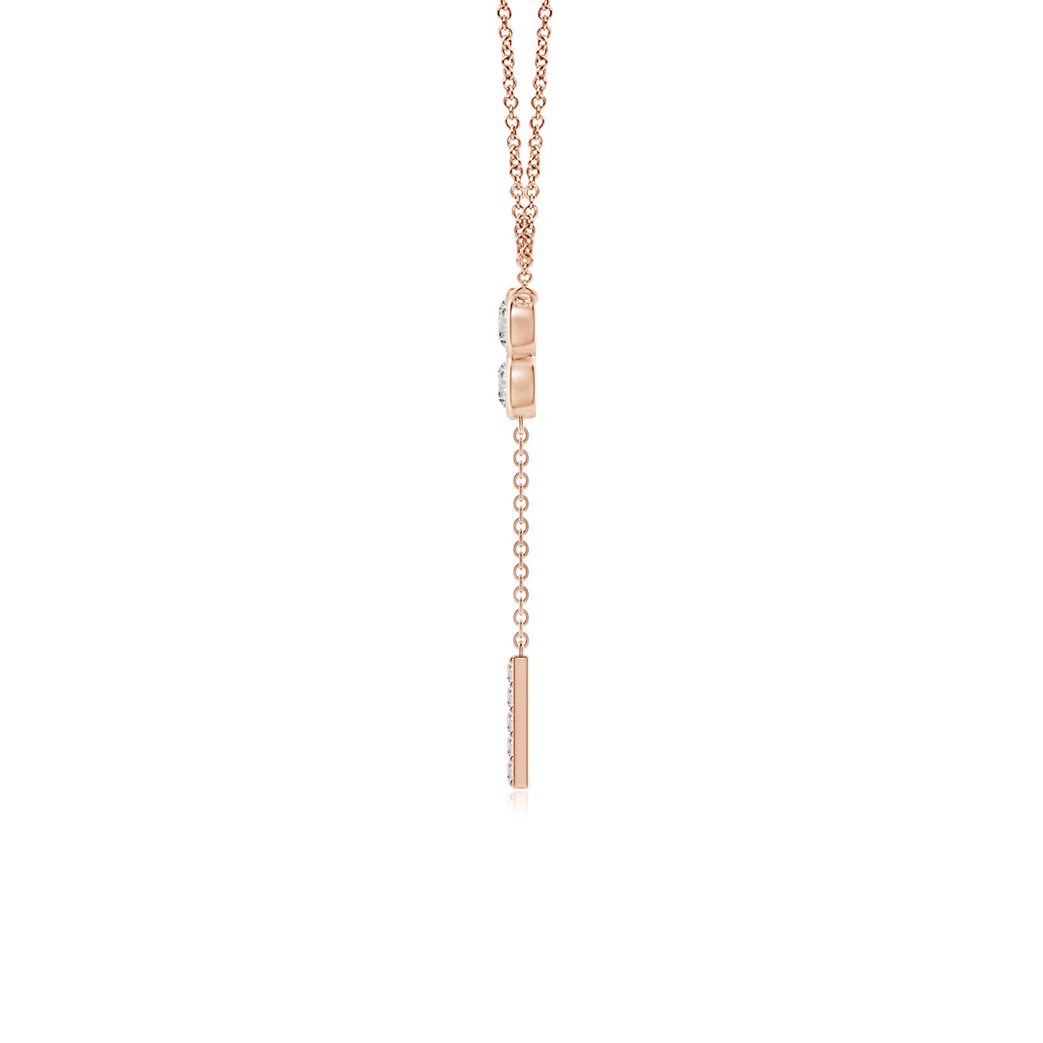 I-J, I1-I2 / 0.51 CT / 14 KT Rose Gold