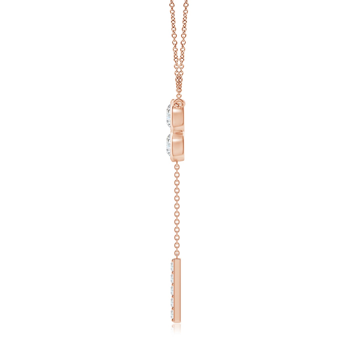 F-G, VS / 1.32 CT / 14 KT Rose Gold