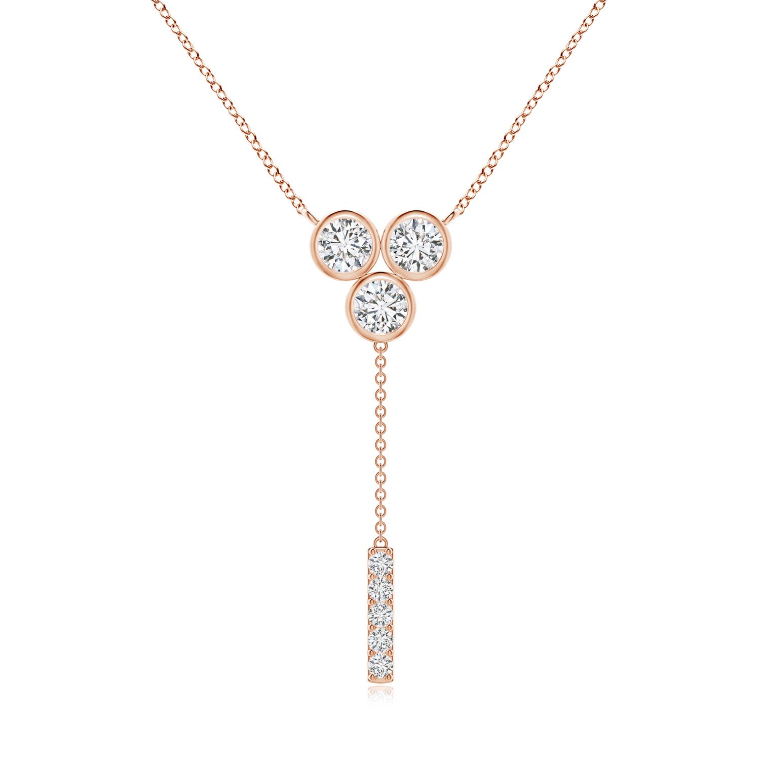 H, SI2 / 1.32 CT / 14 KT Rose Gold