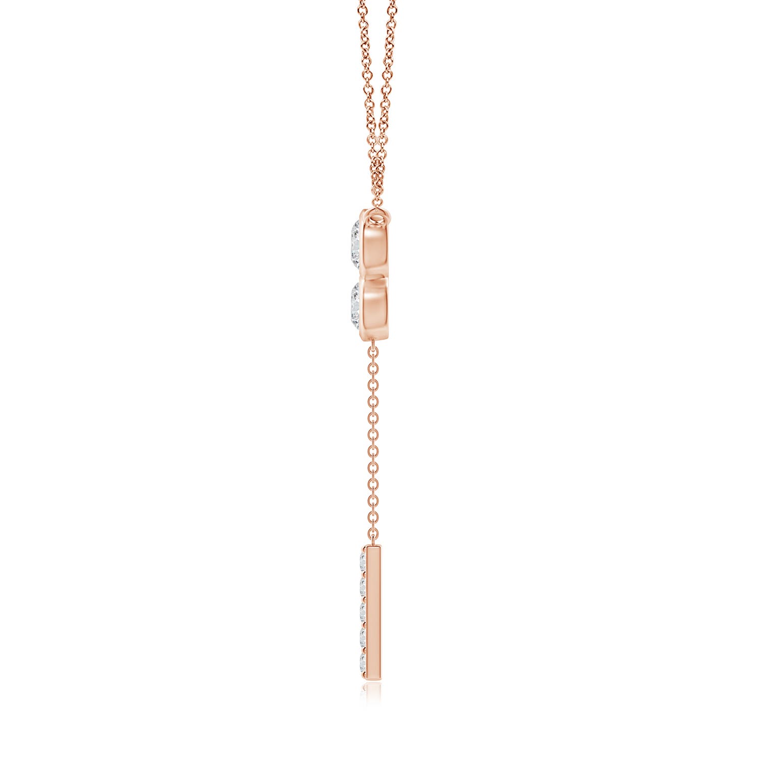 H, SI2 / 1.32 CT / 14 KT Rose Gold