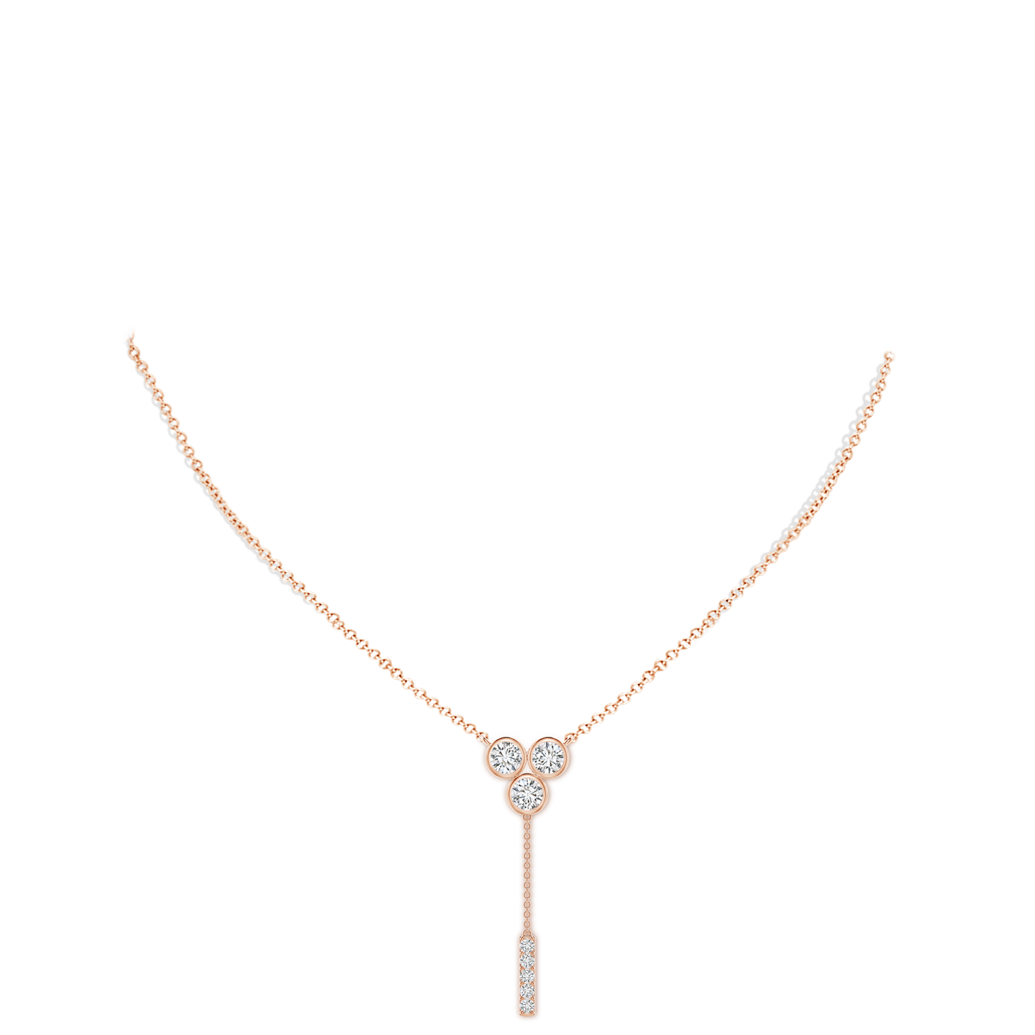 H, SI2 / 1.32 CT / 14 KT Rose Gold