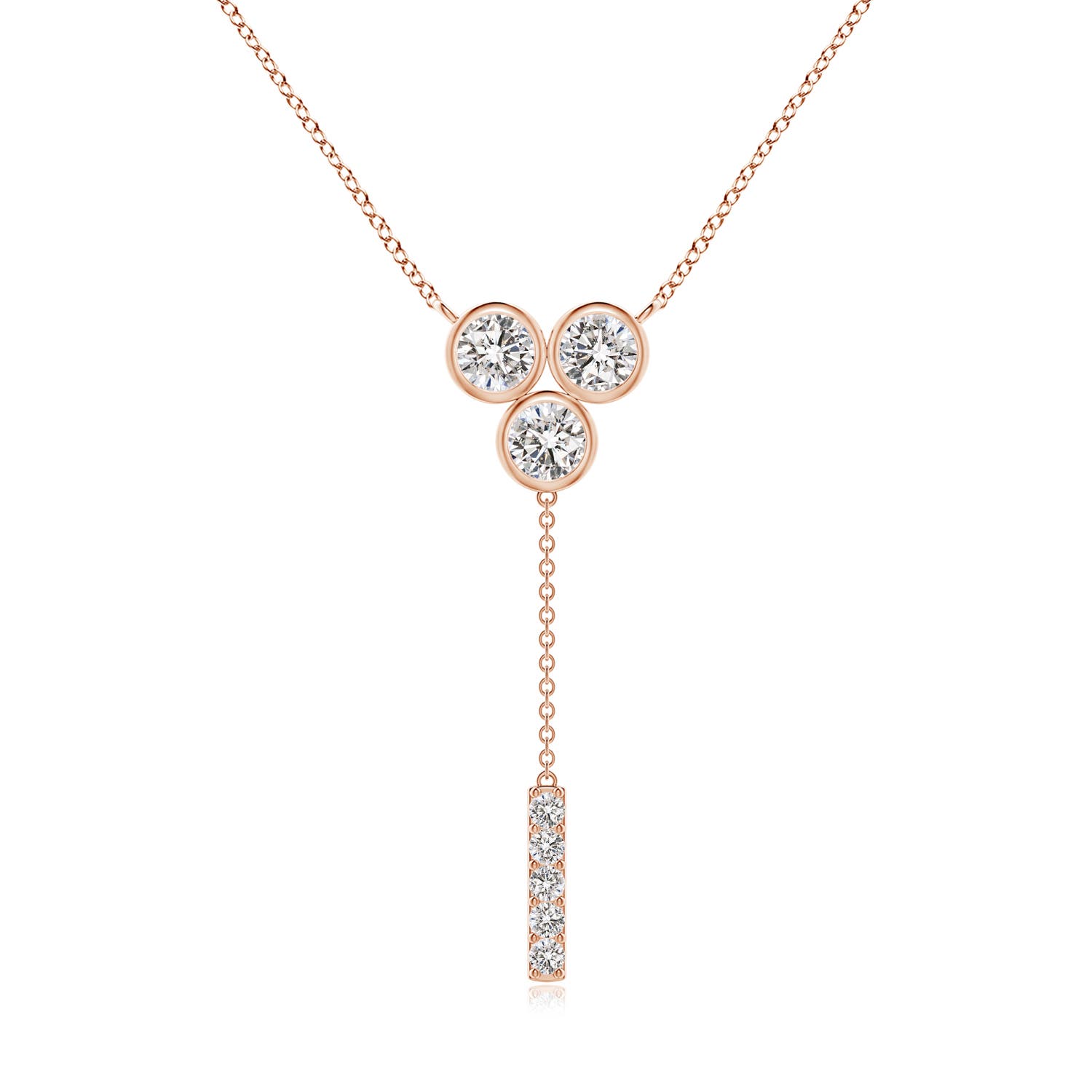 I-J, I1-I2 / 1.32 CT / 14 KT Rose Gold