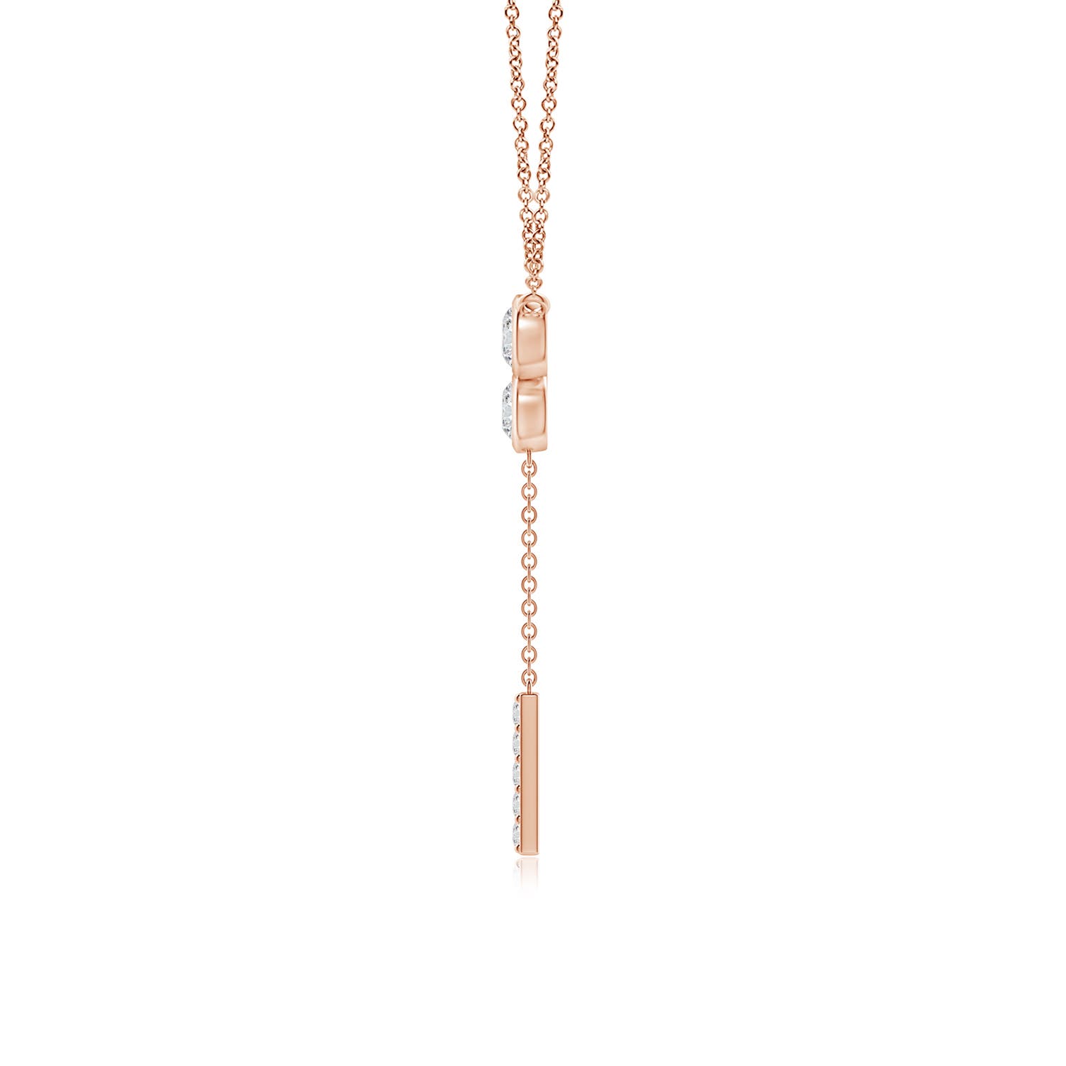 H, SI2 / 0.82 CT / 14 KT Rose Gold