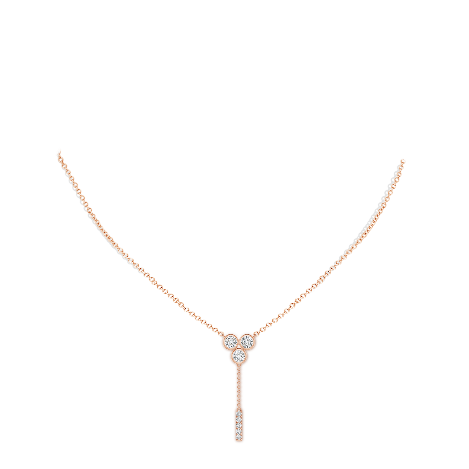 H, SI2 / 0.82 CT / 14 KT Rose Gold