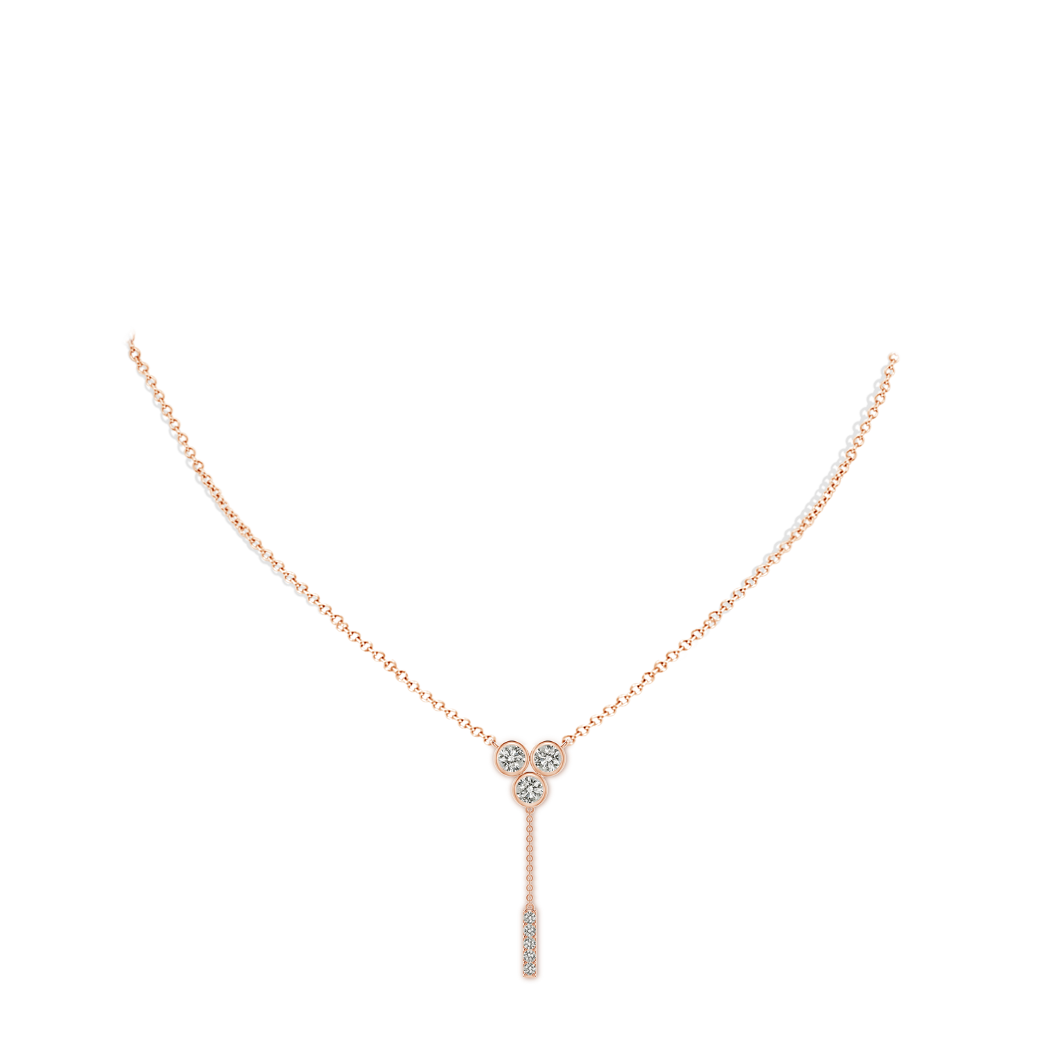 K, I3 / 0.82 CT / 14 KT Rose Gold